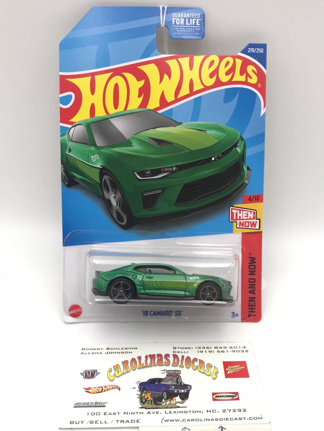 2022 hot wheels L M  case #219 18 Camaro SS 1G