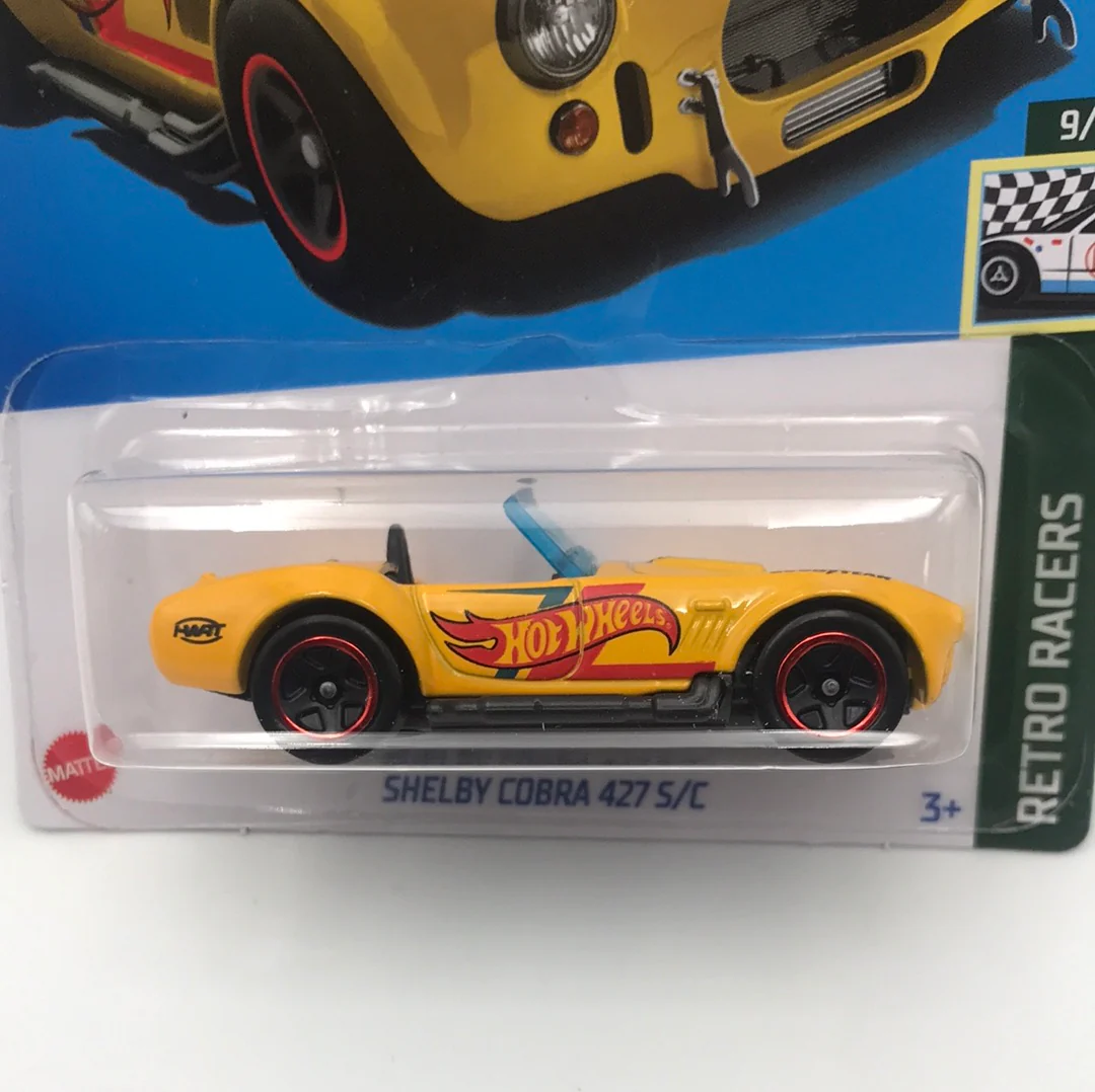 2022 hot wheels N case #152 Shelby Cobra 427 S/C yellow OO1 - Image 2