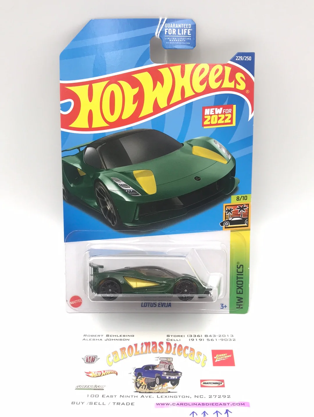 2022 hot wheels N case #229 Lotus Evija 62E