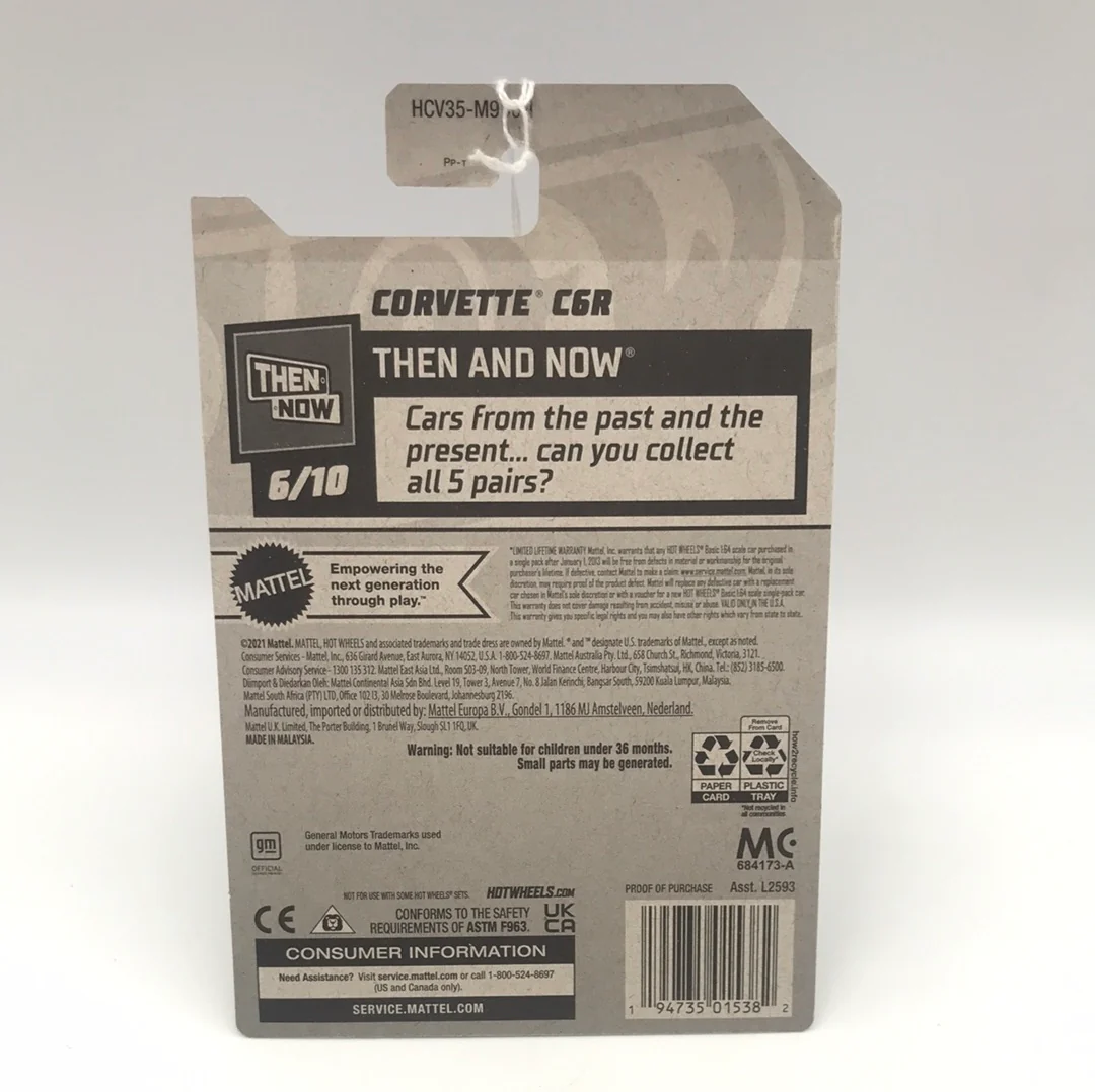 2022 hot wheels N case #233 Corvette C6R 11H - Image 4