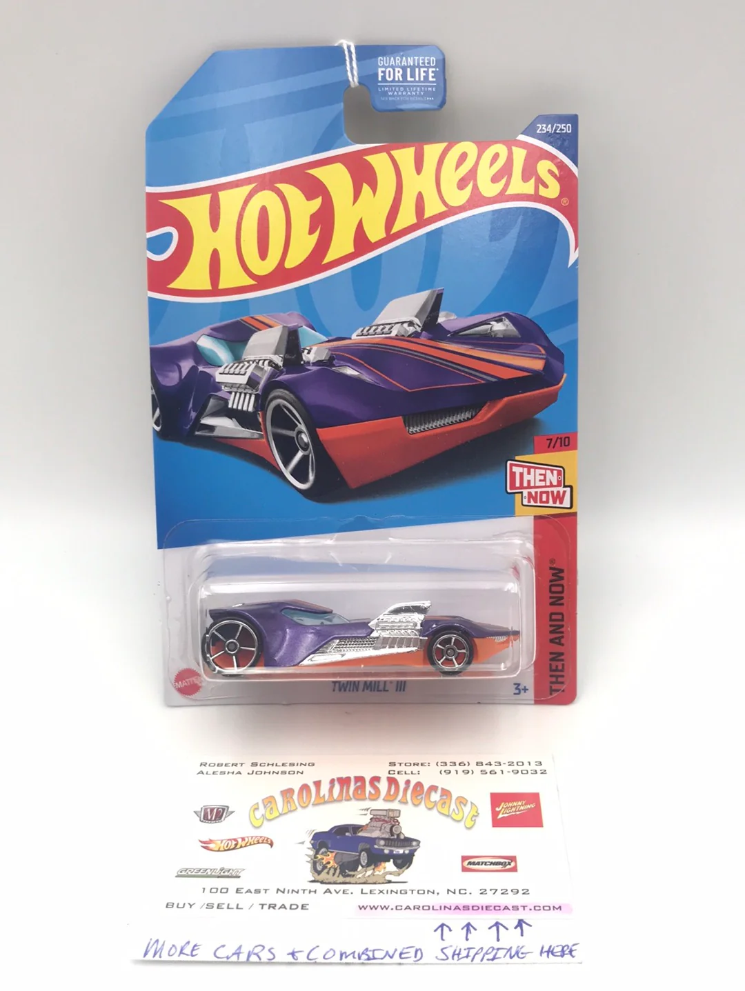 2022 hot wheels P case #234 Twin Mill III