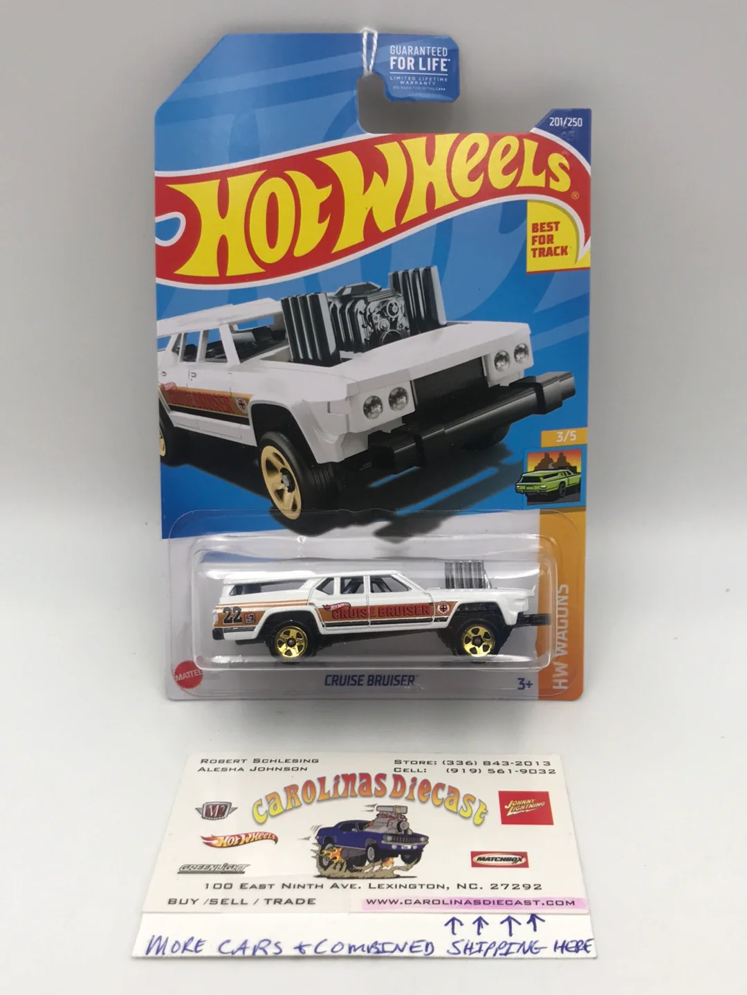 2022 hot wheels Q case #201 Cruise Bruiser 46A