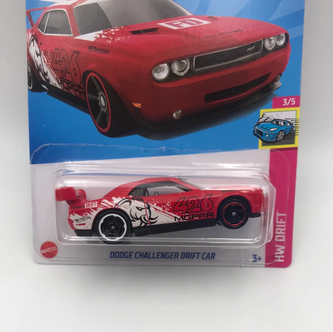 2022 hot wheels Q case #207 Dodge Challenger Drift Car AA9