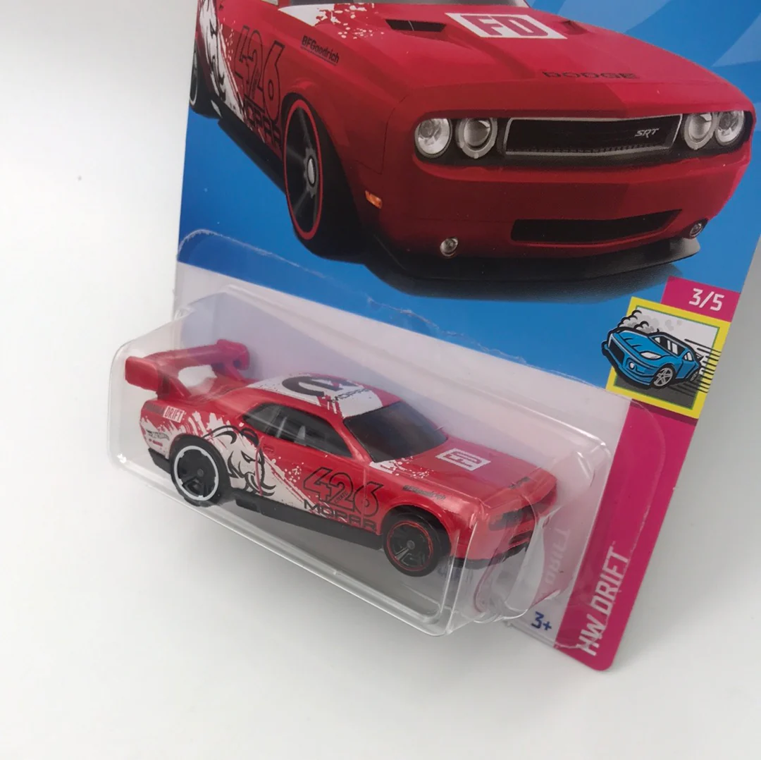 2022 hot wheels Q case #207 Dodge Challenger Drift Car AA9 - Image 3
