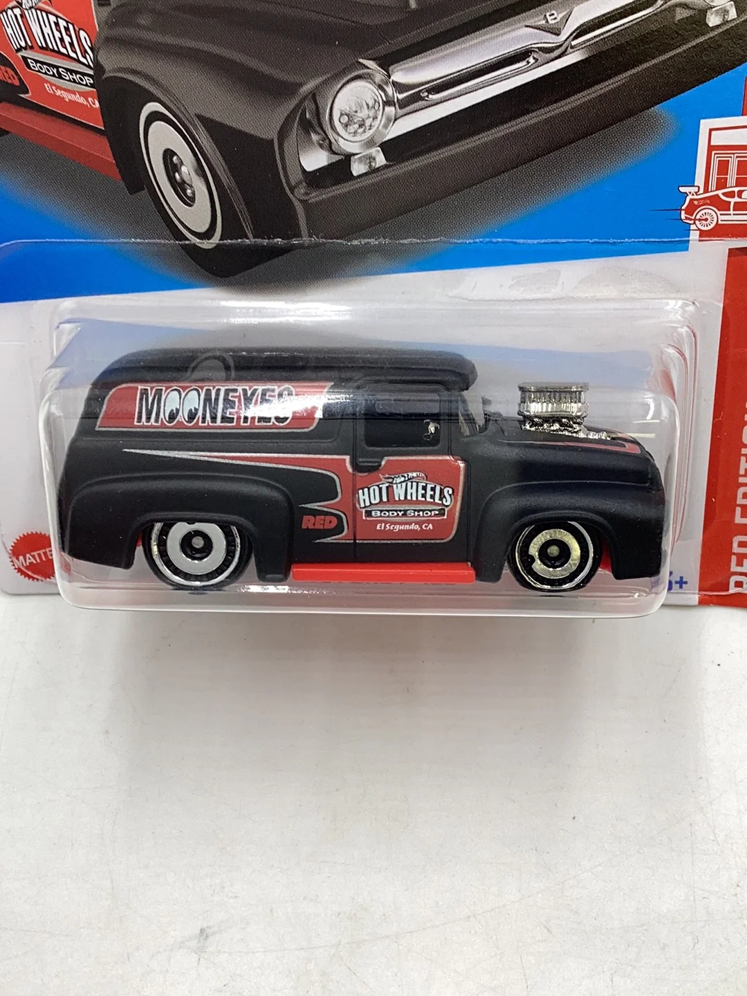 2022 Hot wheels Red edition #76 56 Ford F-100 150A - Image 3