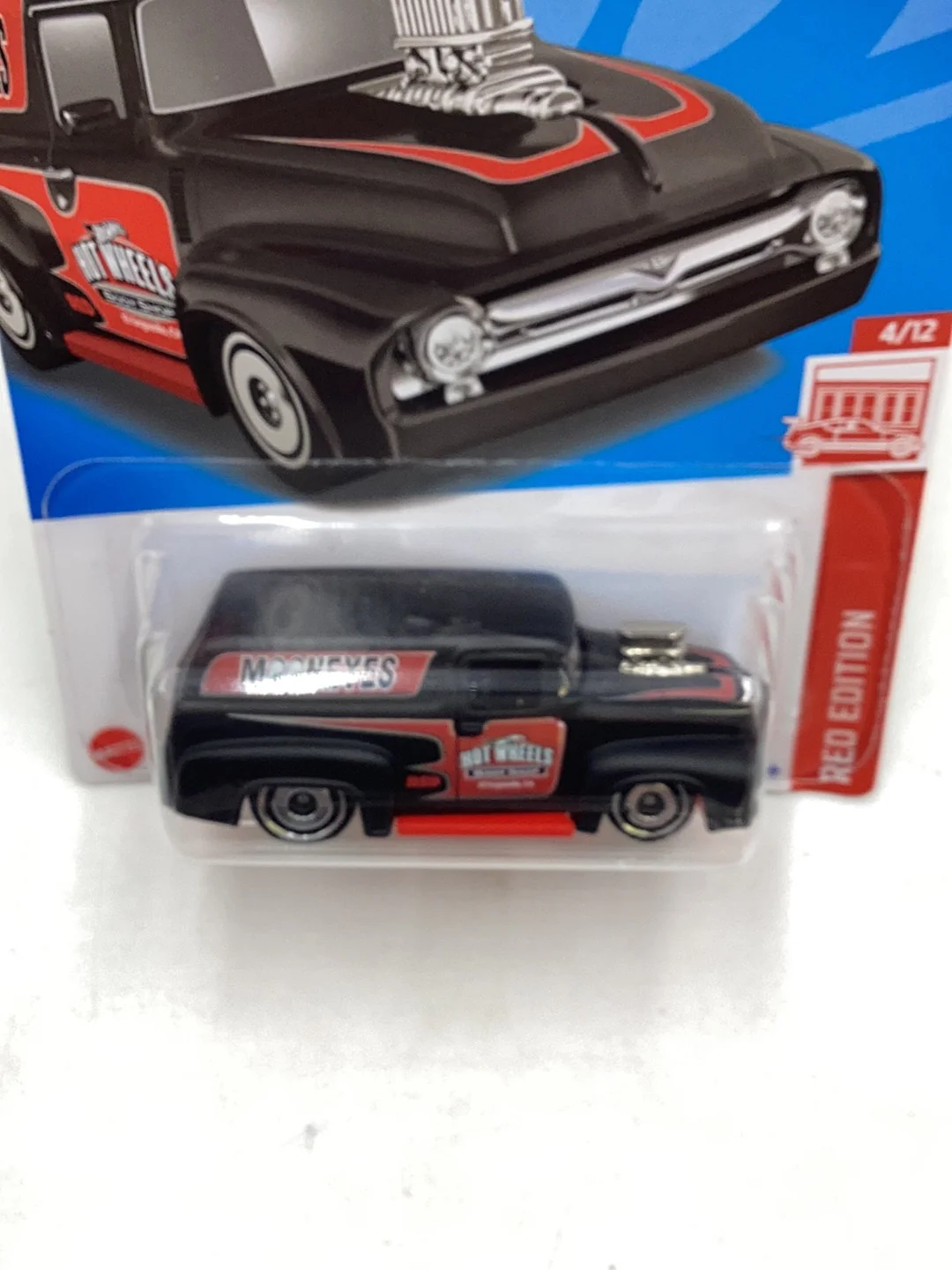 2022 Hot wheels Red edition #76 56 Ford F-100 150A - Image 6