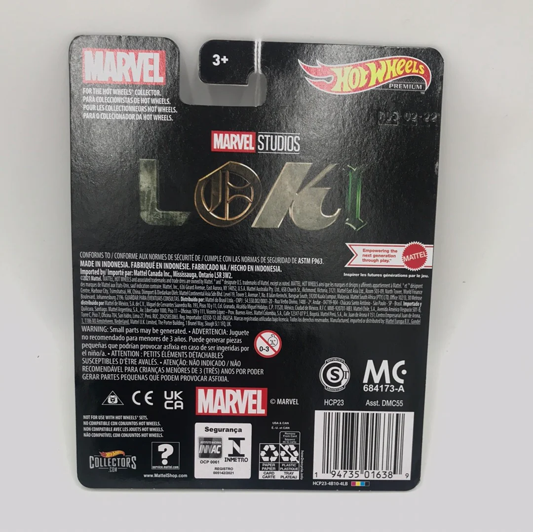 2022 hot wheels retro entertainment Thanoscopter Loki 271C - Image 4