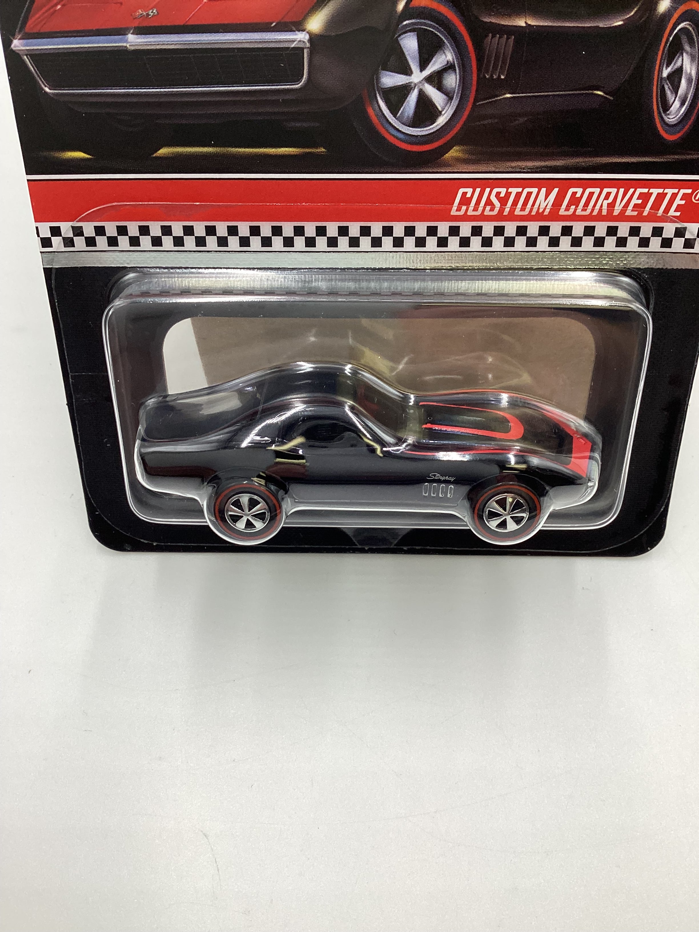 2022 Hot Wheels RLC #22365/25000 Custom Corvette Black - Image 3