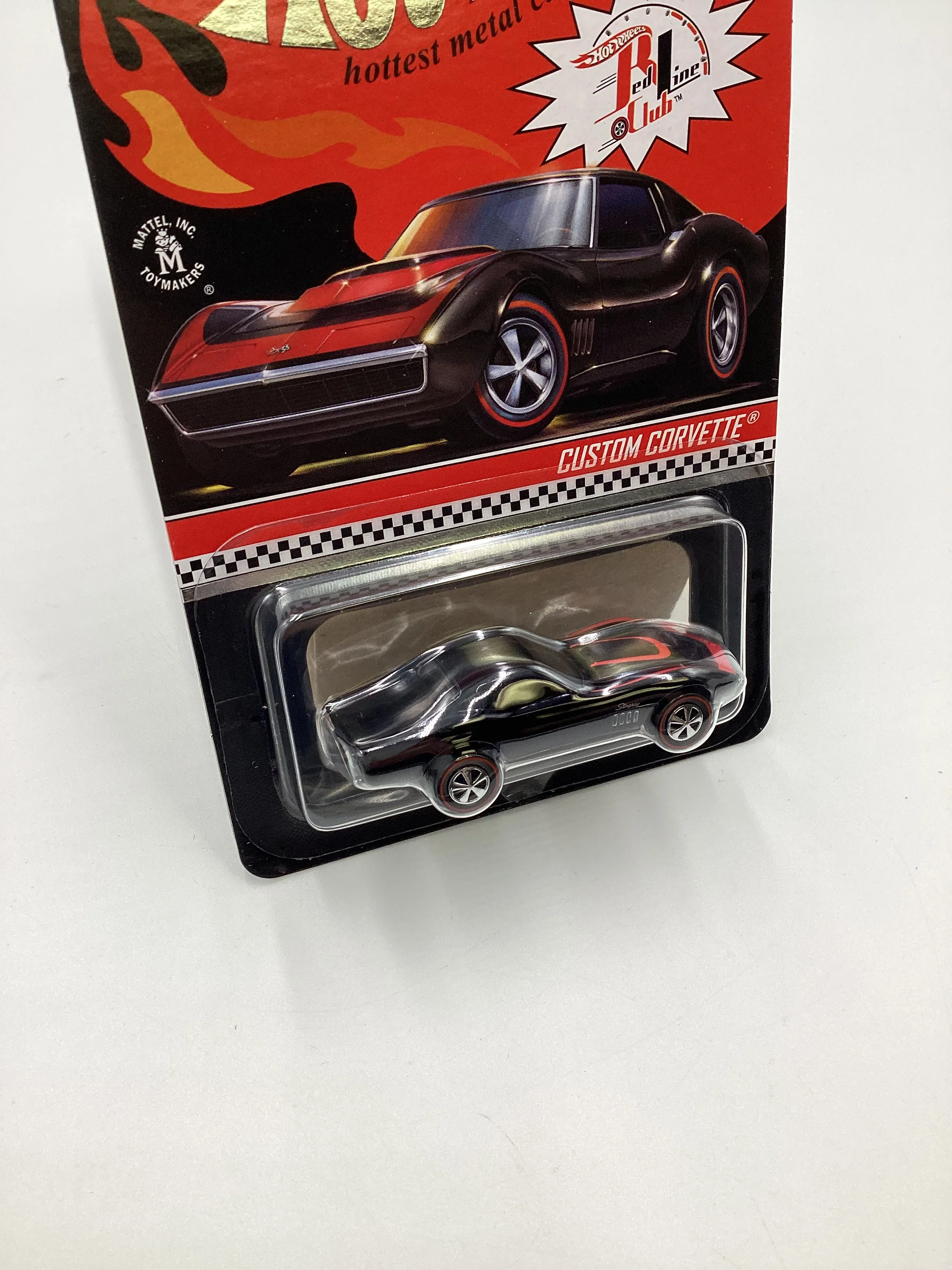 2022 Hot Wheels RLC #22365/25000 Custom Corvette Black - Image 5