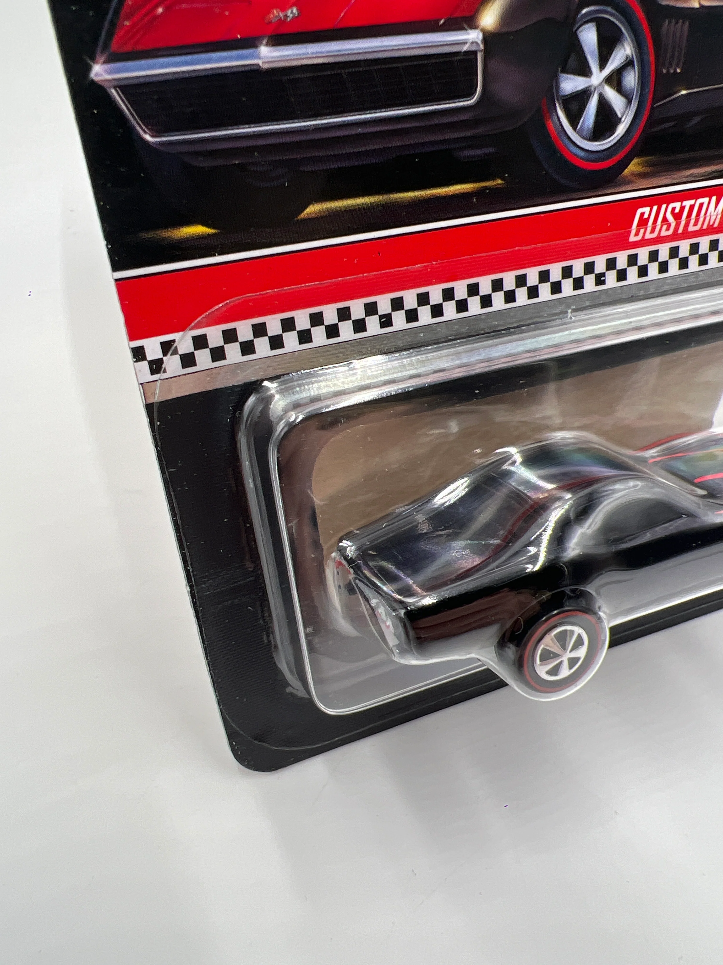 2022 Hot Wheels RLC #21307/25000 Custom Corvette Black W/Protector - Image 4