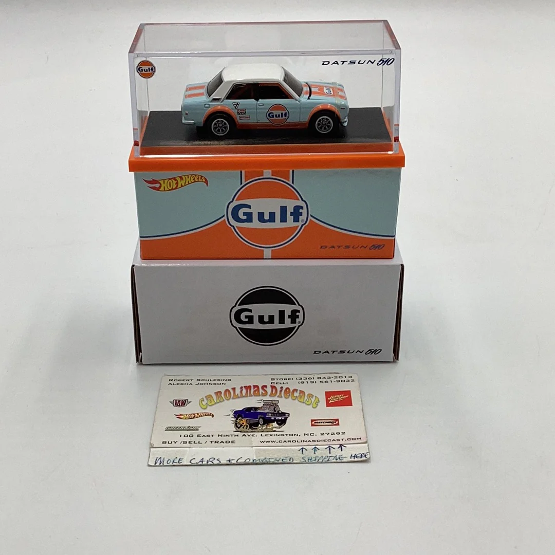 2022 Hot Wheels RLC Datsun 510 Gulf Acrylic