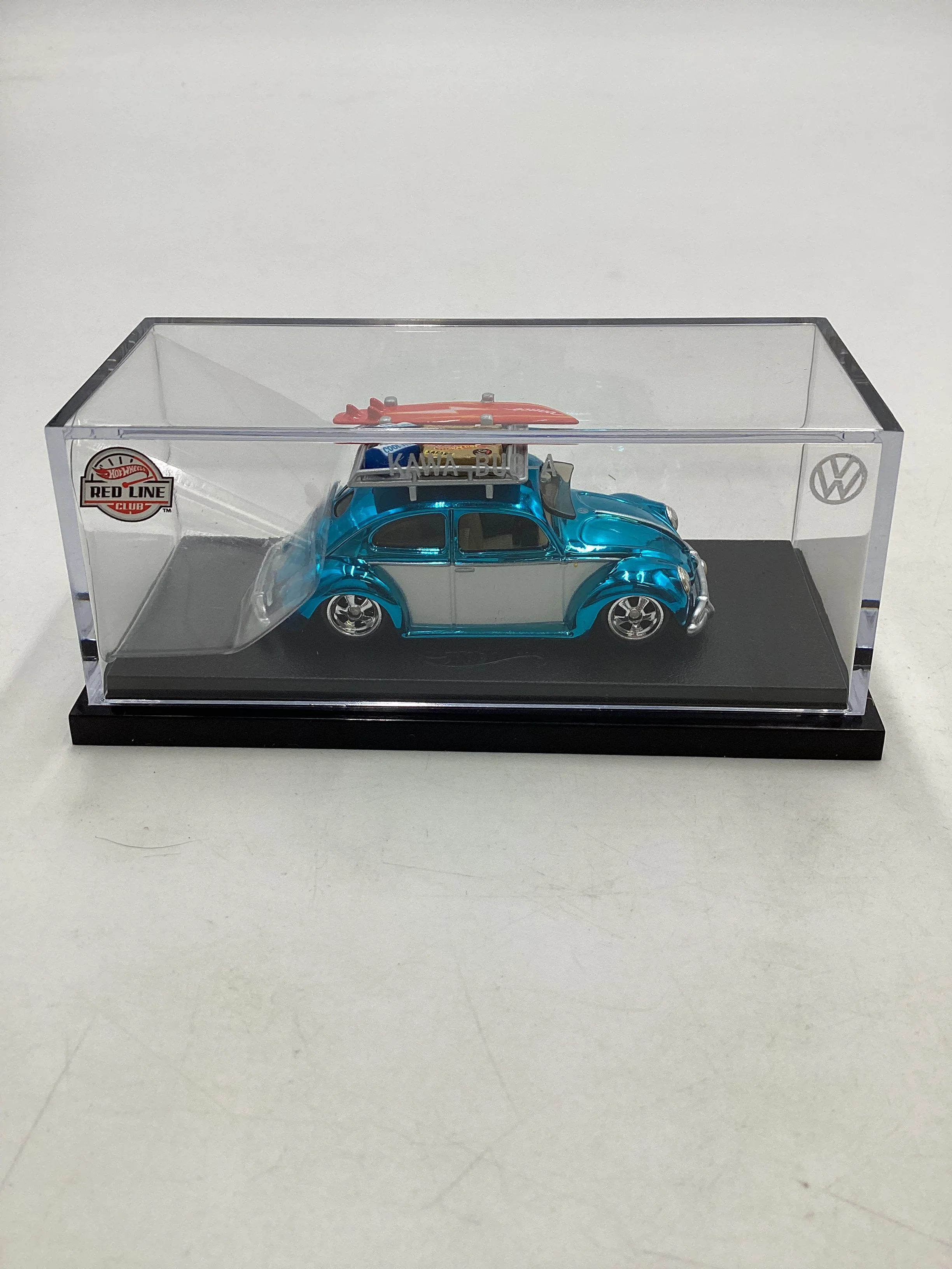 2022 Hot Wheels RLC Kawa-Bug-A Beetle Blue 15933/30000 - Image 3