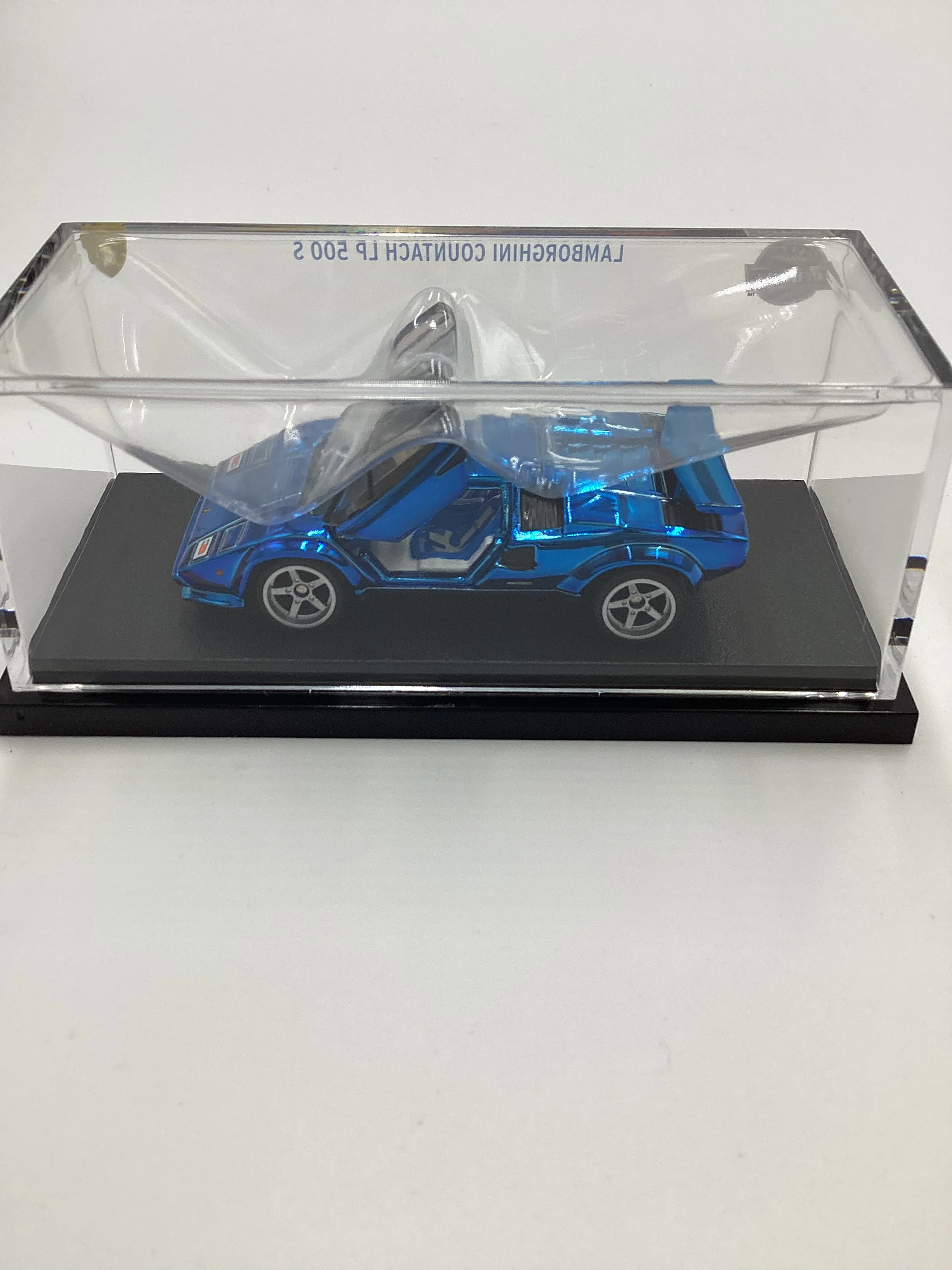 2022 Hot Wheels RLC SELECTIONS ‘82 Lamborghini Countach LP500 S Blue - Image 3