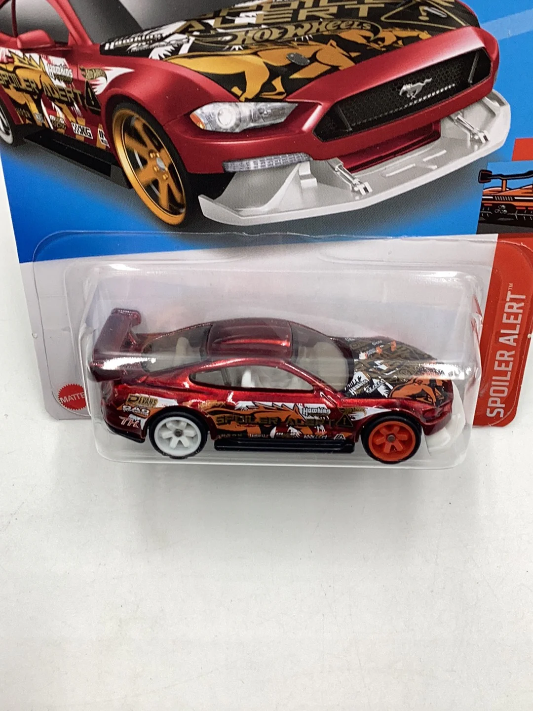 2022 hot wheels super treasure hunt #175 Custom 18 Ford Mustang GT W/ Protector - Image 6