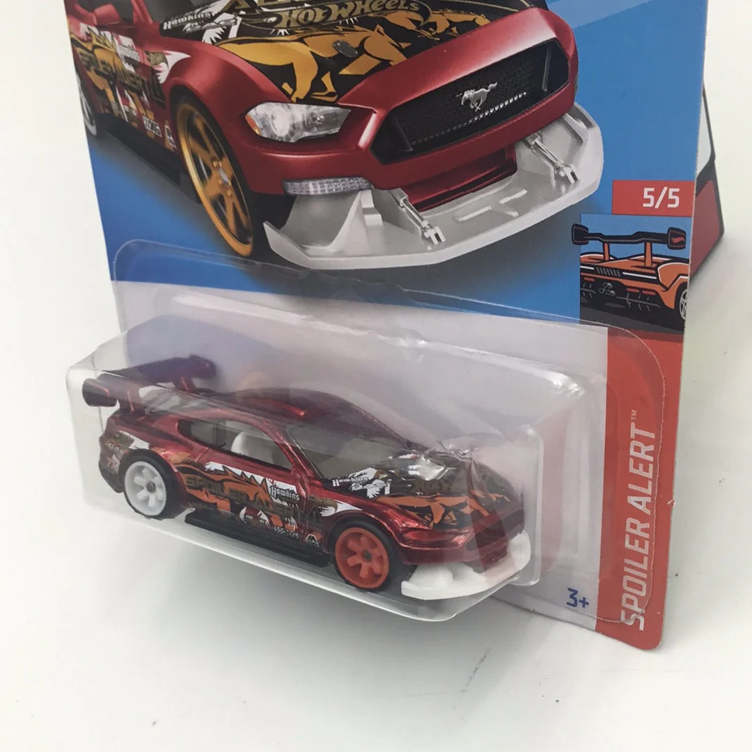 2022 hot wheels super treasure hunt Custom 18 Ford Mustang GT W/ Protector 277H - Image 3