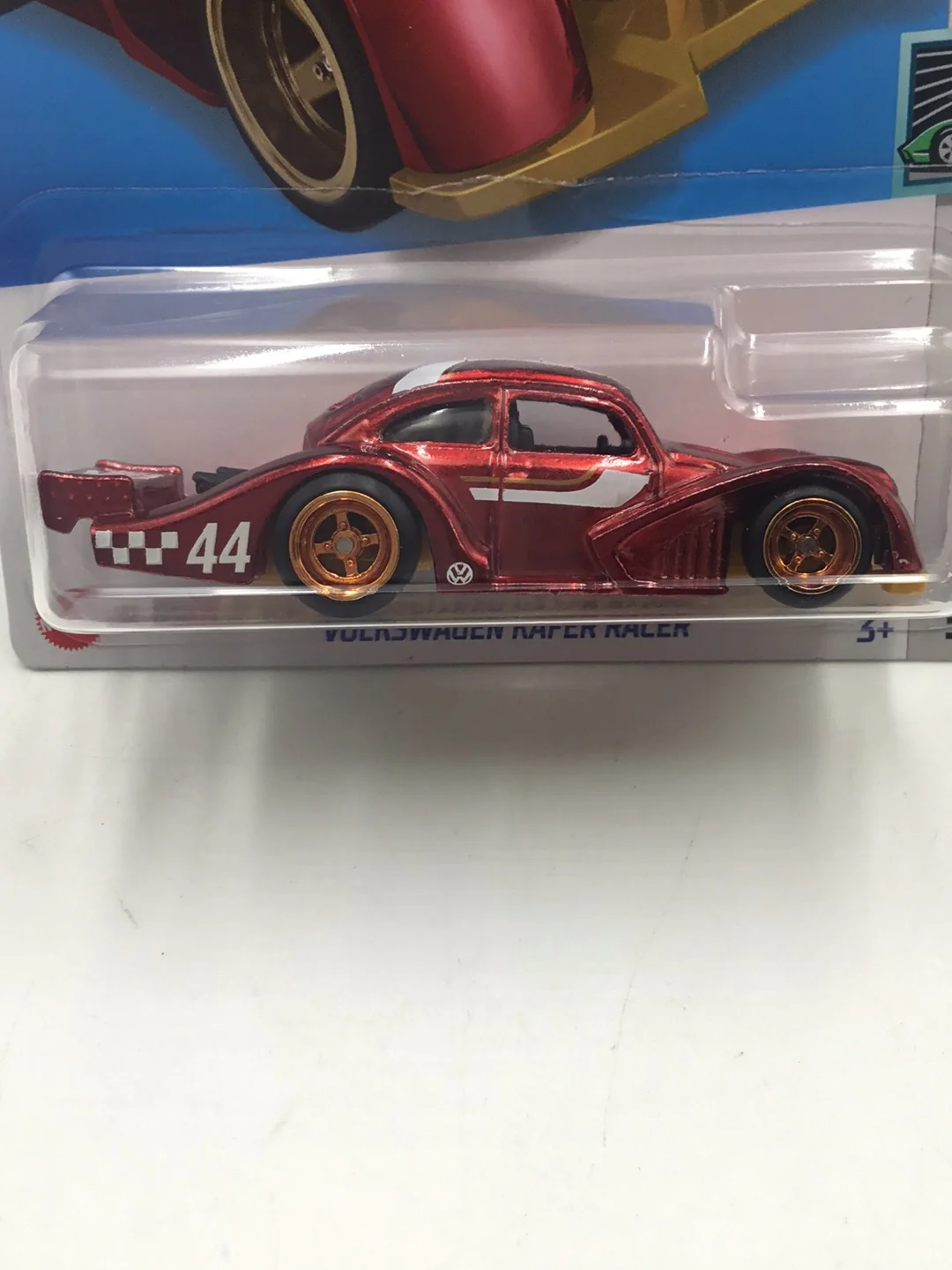 2022  hot wheels super treasure hunt Volkswagen Kafer Racer W/ Protector - Image 2