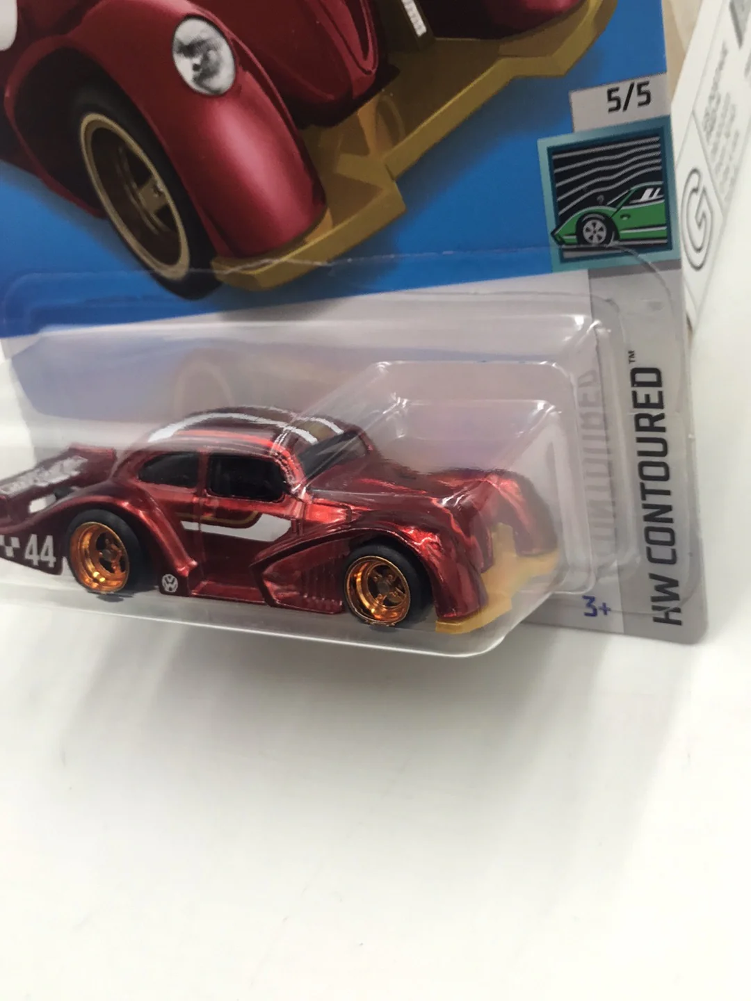 2022  hot wheels super treasure hunt Volkswagen Kafer Racer W/ Protector - Image 4