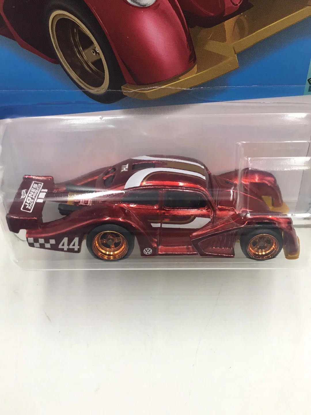 2022  hot wheels super treasure hunt Volkswagen Kafer Racer W/ Protector - Image 5