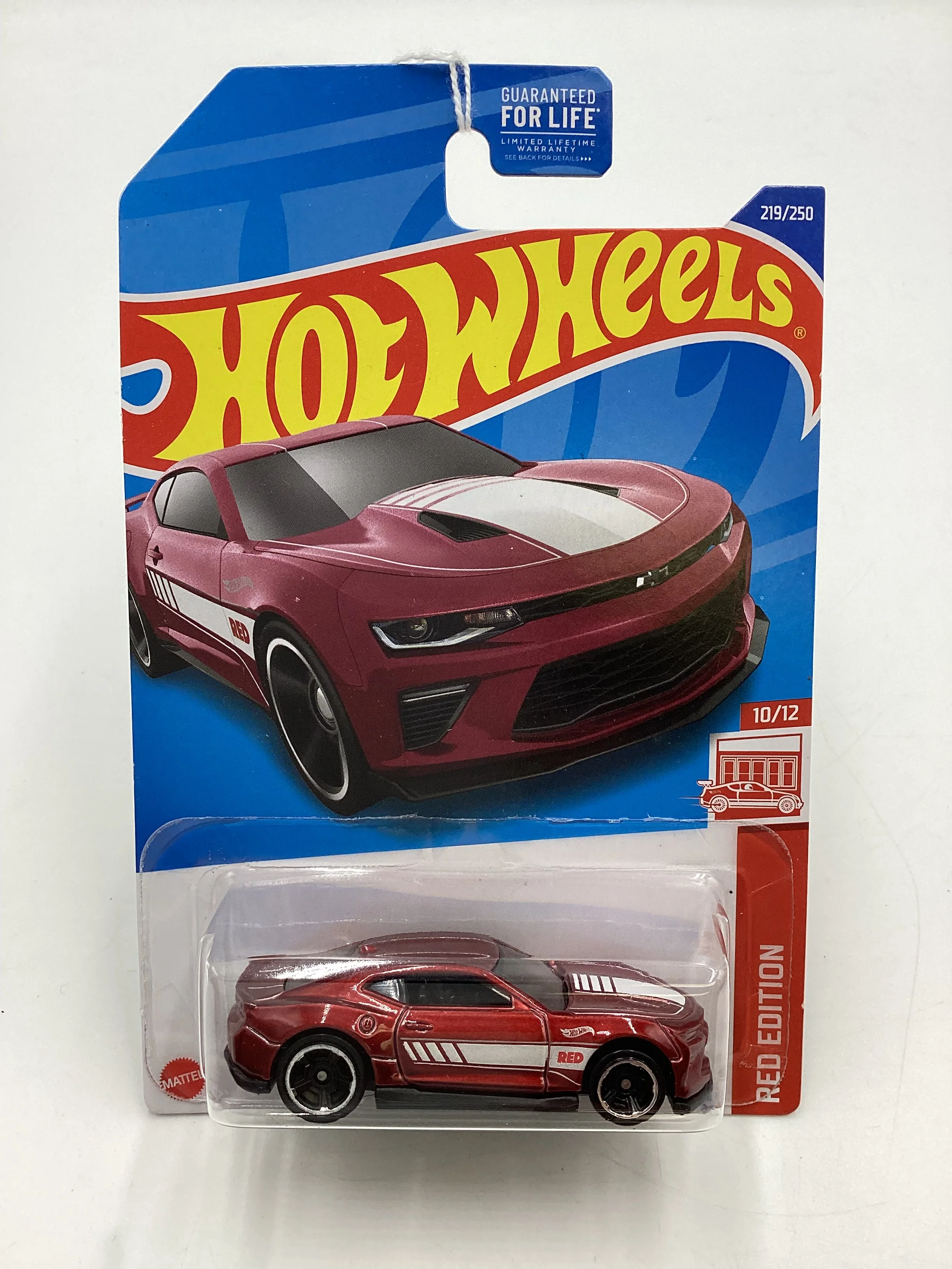 2022 Hot Wheels Target Red Edition #219 18 Camaro SS Red 147C - Image 2