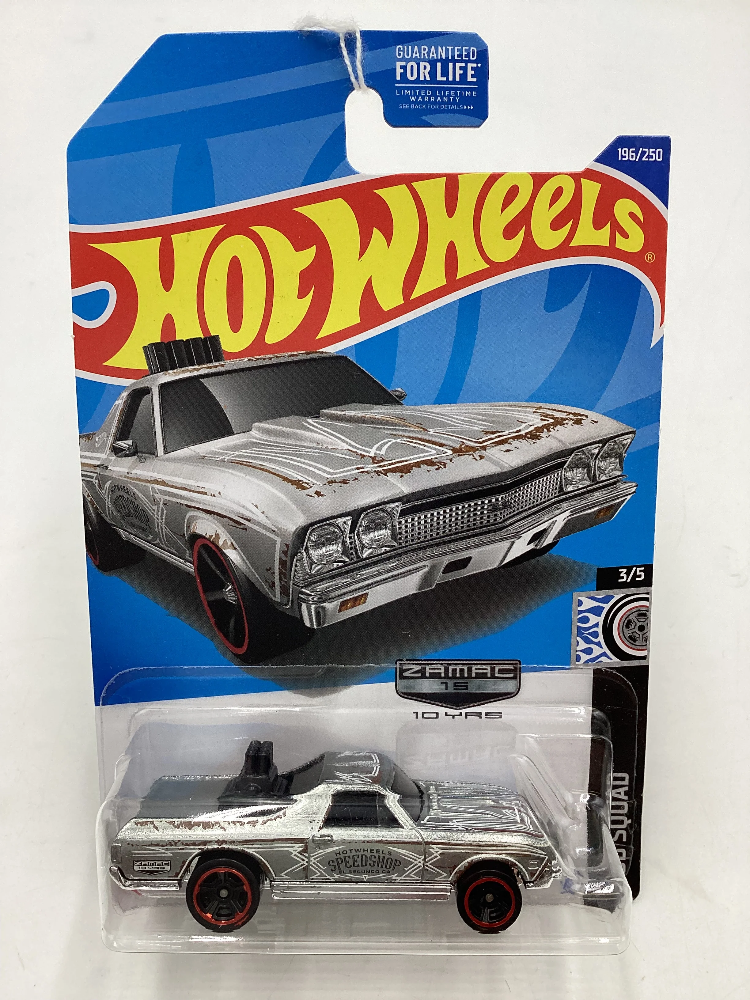 2022 Hot wheels Zamac 10 years #15 68 El Camino 148D - Image 2
