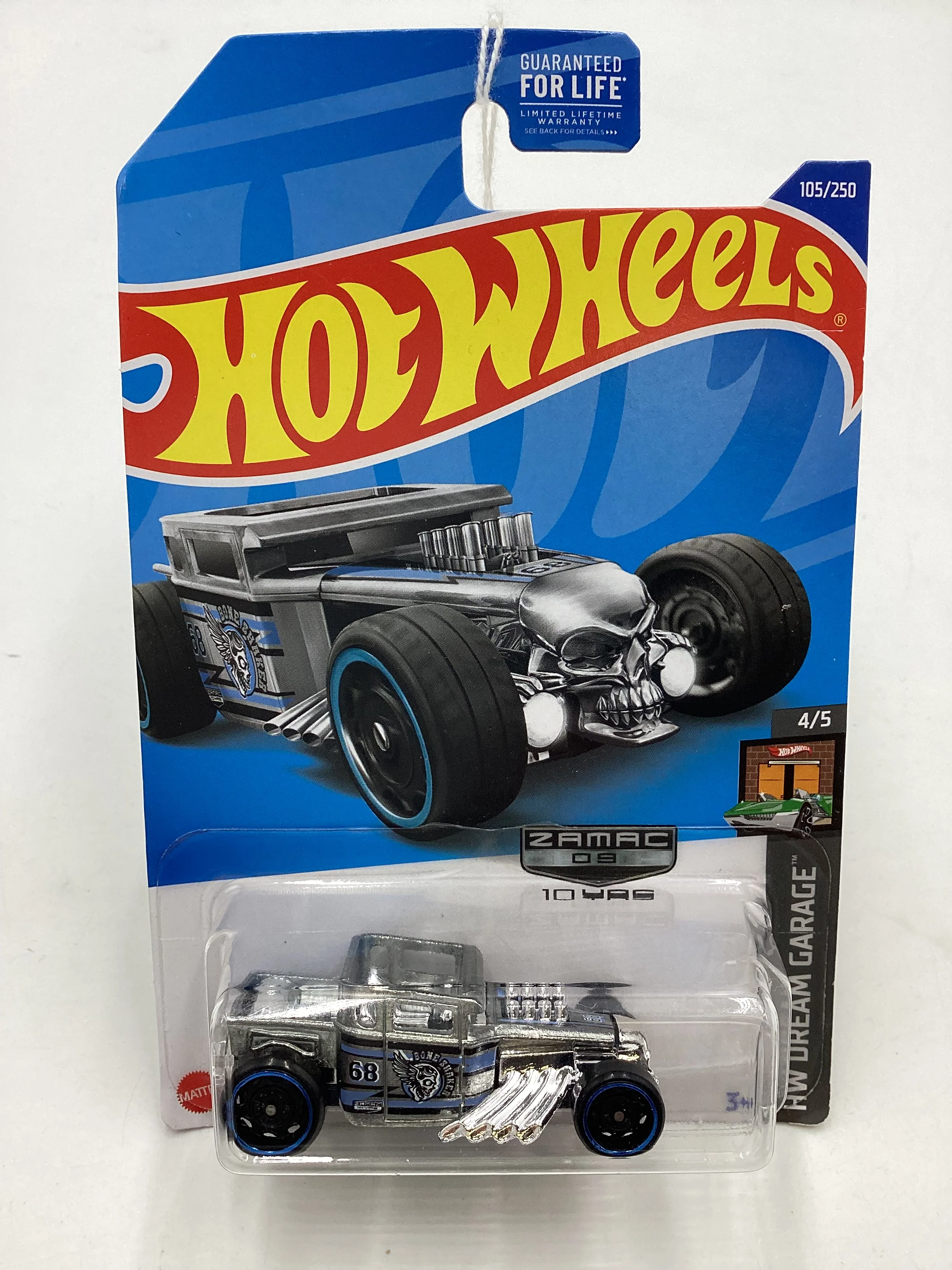 2022 Hot wheels Zamac 10 yrs #09 Bone Shaker 148C - Image 2