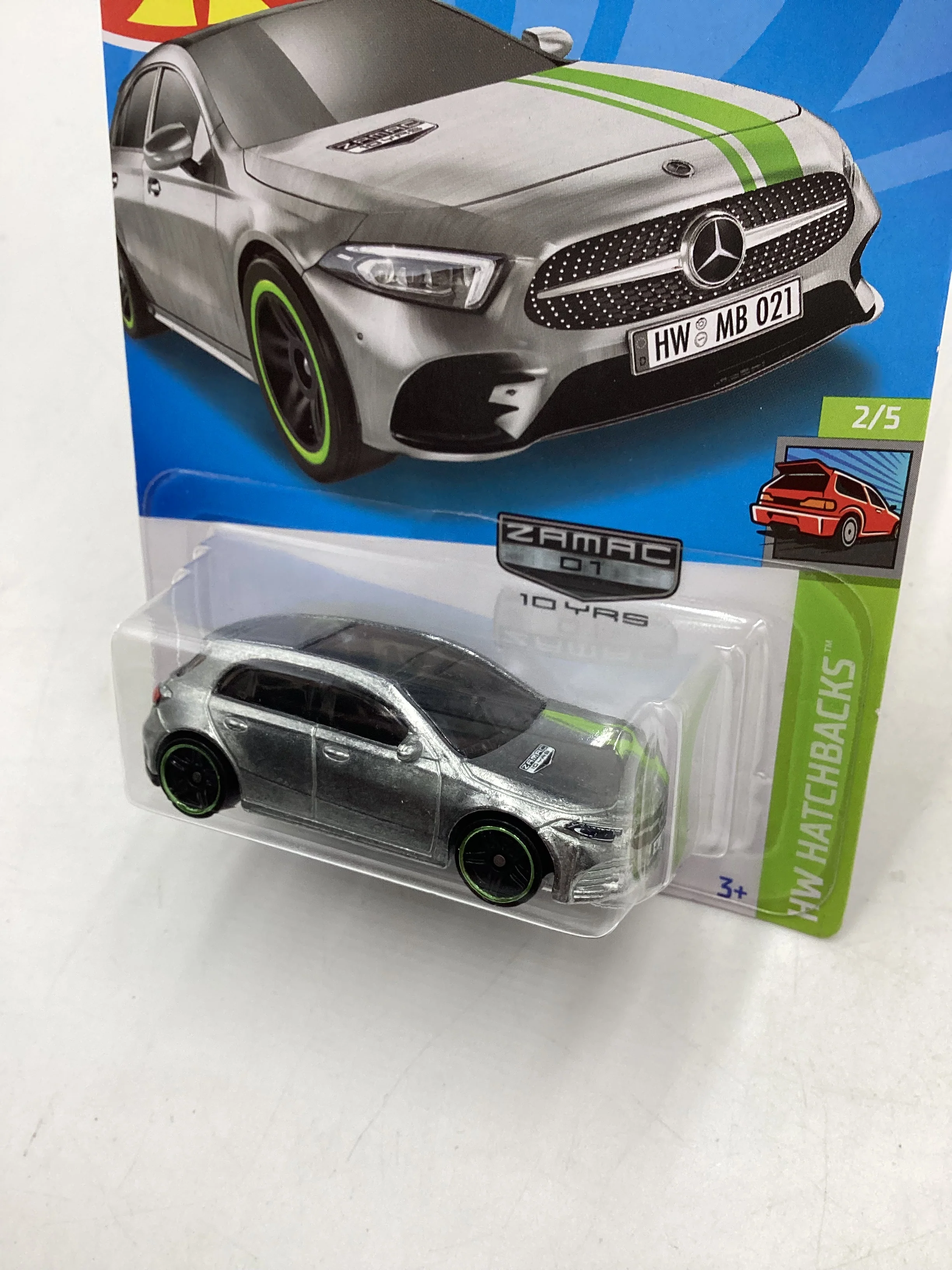 2022 Hot Wheels Zamac #18 ‘19 Mercedes-Benz A-Class 147C - Image 3
