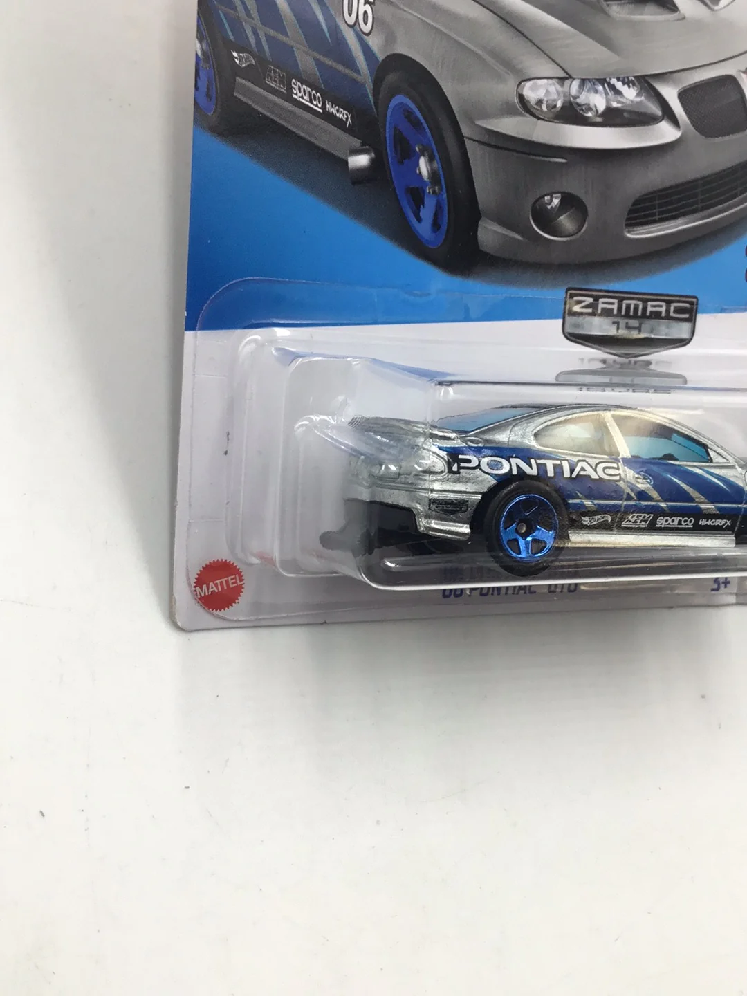 2022 Hot Wheels Zamac #182 2006 Pontiac GTO #14 - Image 3