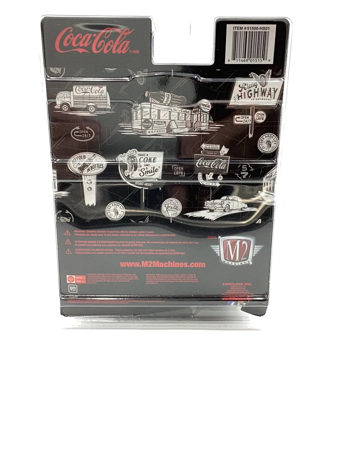 2022 M2 MACHINES 1973 Coca Cola Chevrolet K5 Blazer Hobby Exclusive CHASE HS01 - Image 6