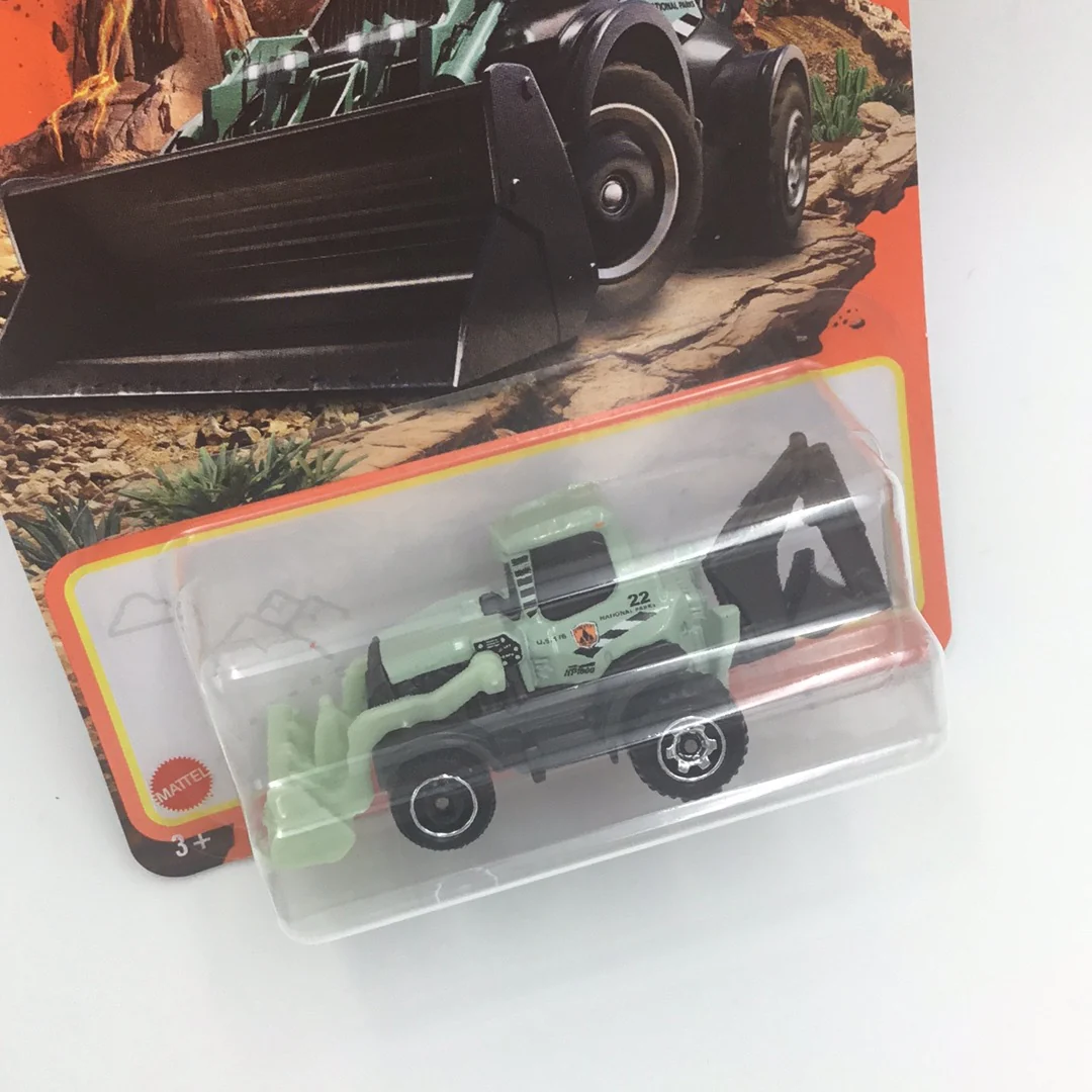 2022 matchbox  #29 MBX Backhoe national parks - Image 3