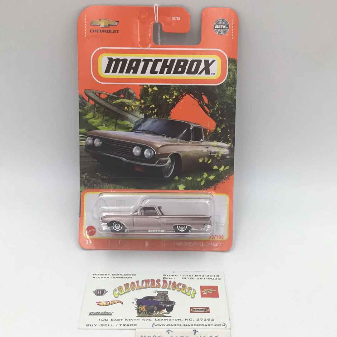 2022 matchbox  #33 1960 Chevy El Camino 16A