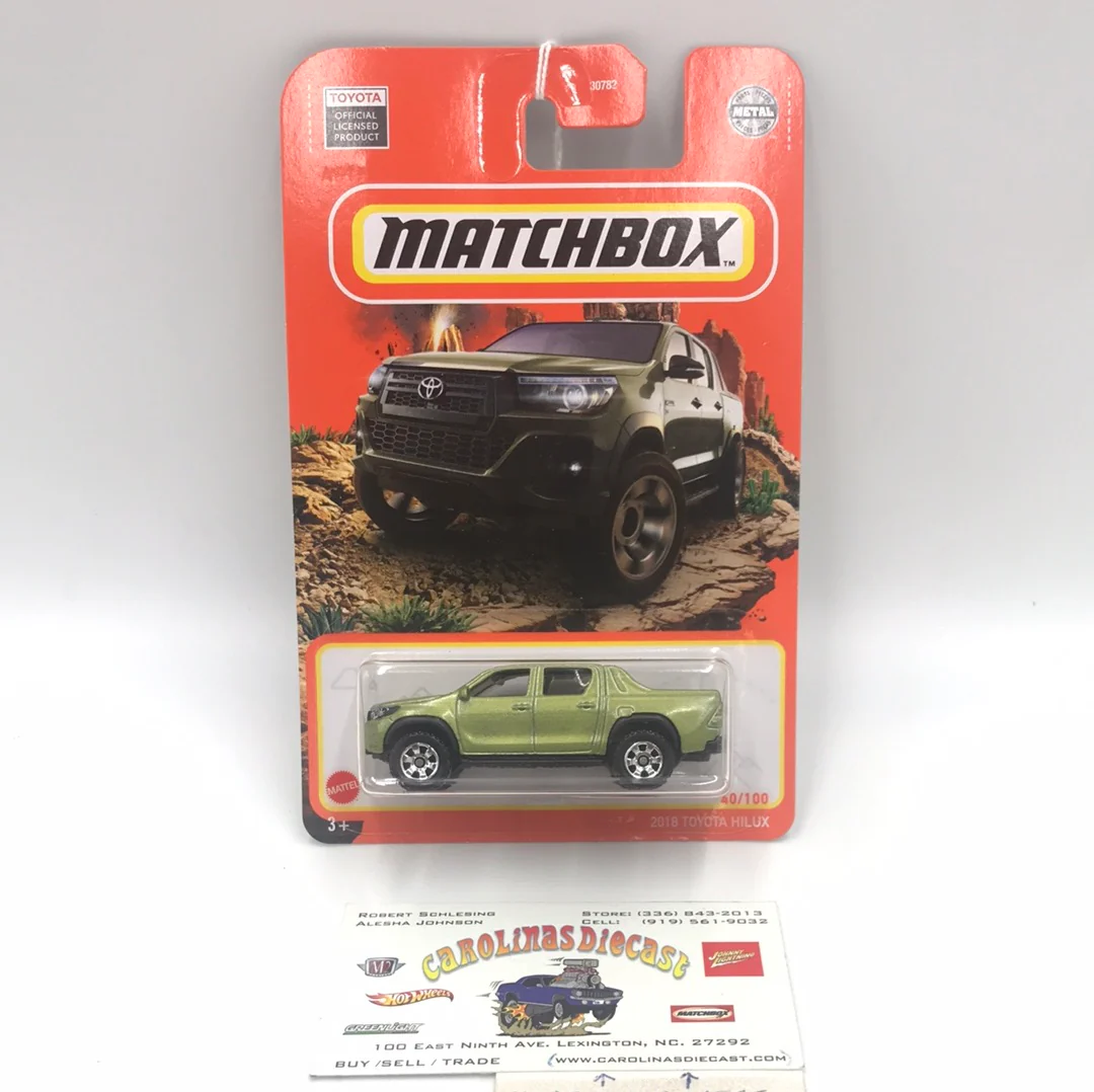 2022 matchbox  #40 2018 Toyota Hilux XX5 see desc 94H