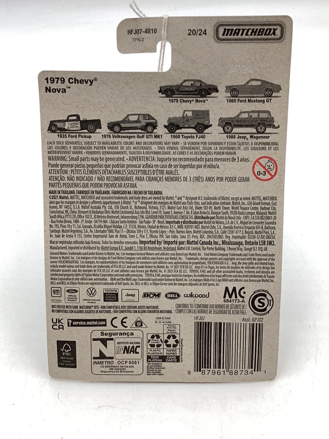 2022 Matchbox Retro Series #20 1979 Chevy Nova Target Exclusive - Image 6