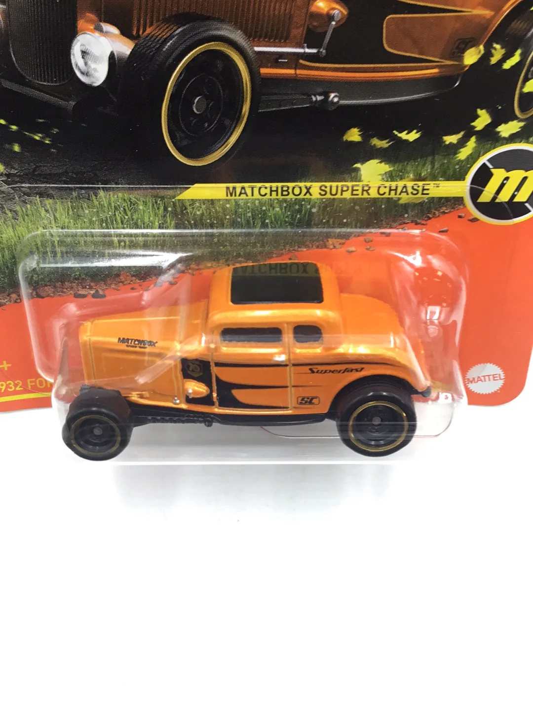 2022 matchbox Super Chase 1932 Ford Coupe Model B with protector - Image 5