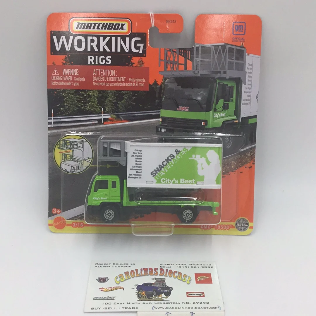 2022 Matchbox working Rigs GMC T8500 3/16 168Q