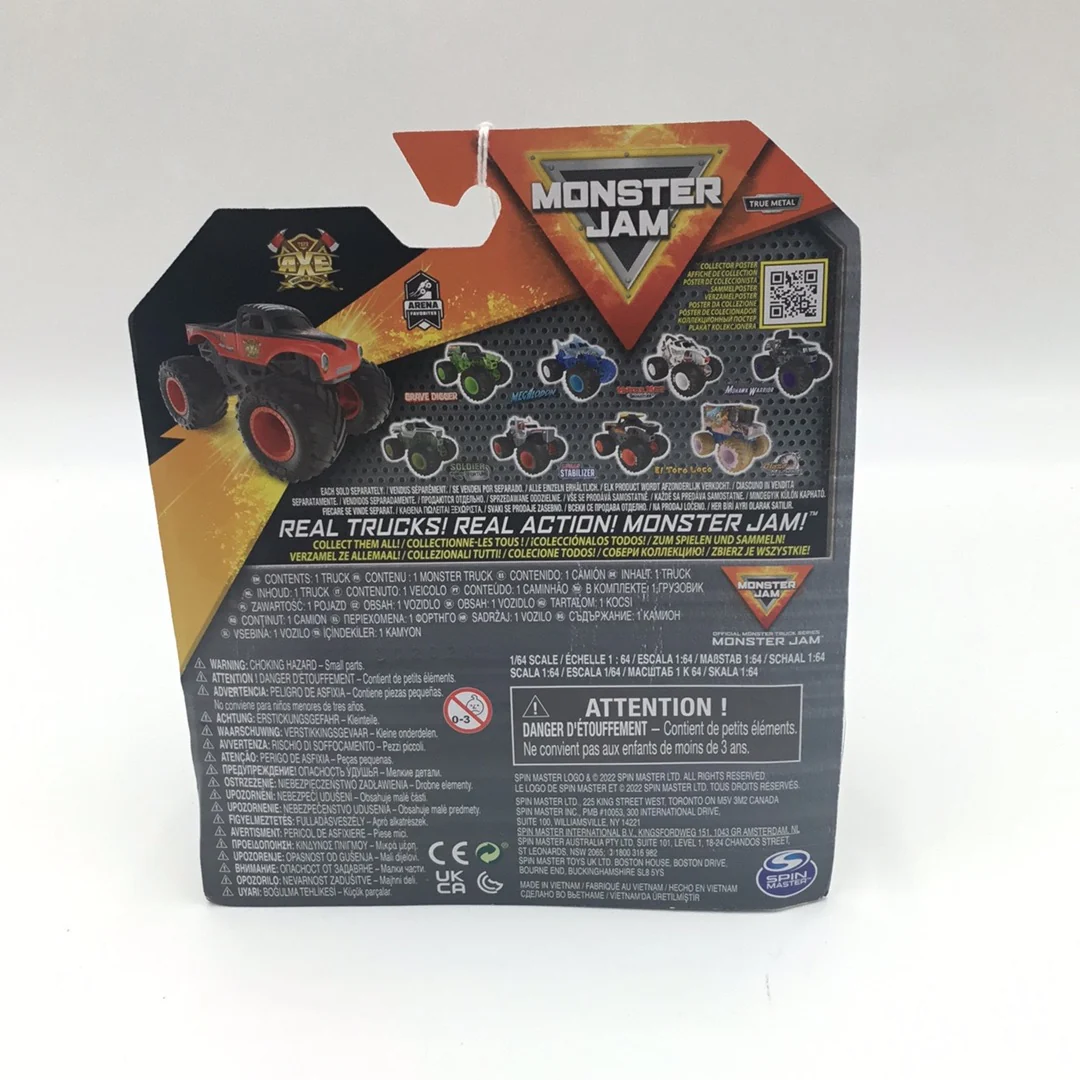 2022 monster jam Series 29 Axe new!! - Image 5