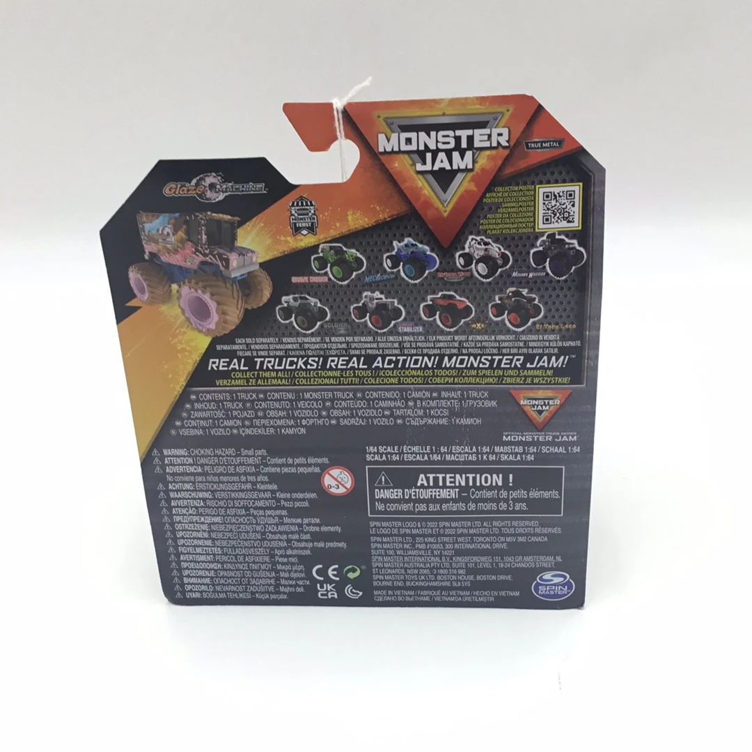 2022 monster jam Series 29 Glaze Machine chase new!! - Image 5