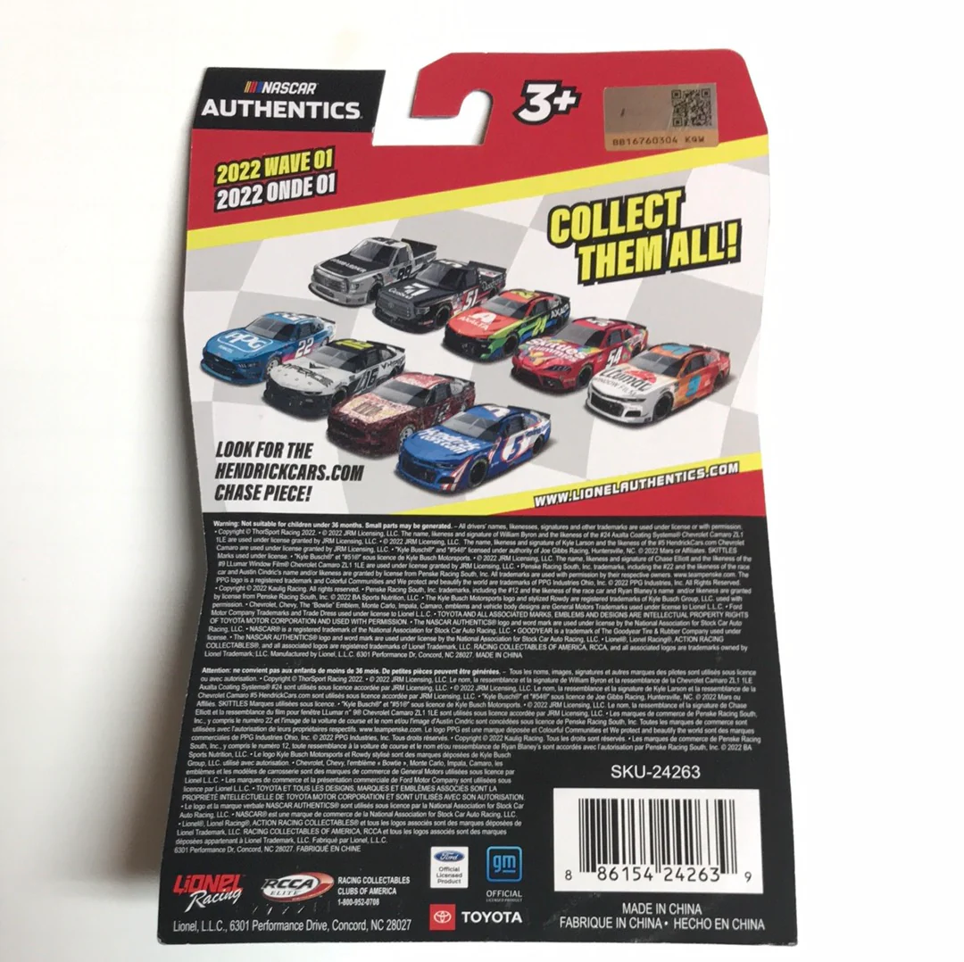 2022 nascar authentics wave 1 Ryan blaney - Image 4