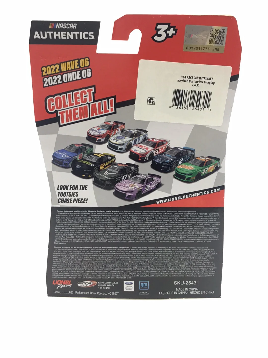 2022 nascar authentics wave 6 #21 Harrison Burton Dex imaging - Image 6