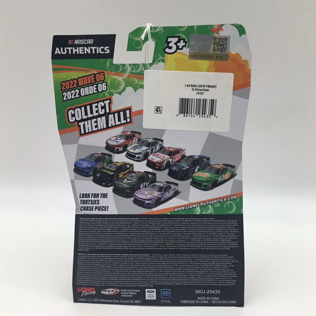 2022 nascar authentics wave 6 #42 Ty Dillon Gain - Image 4