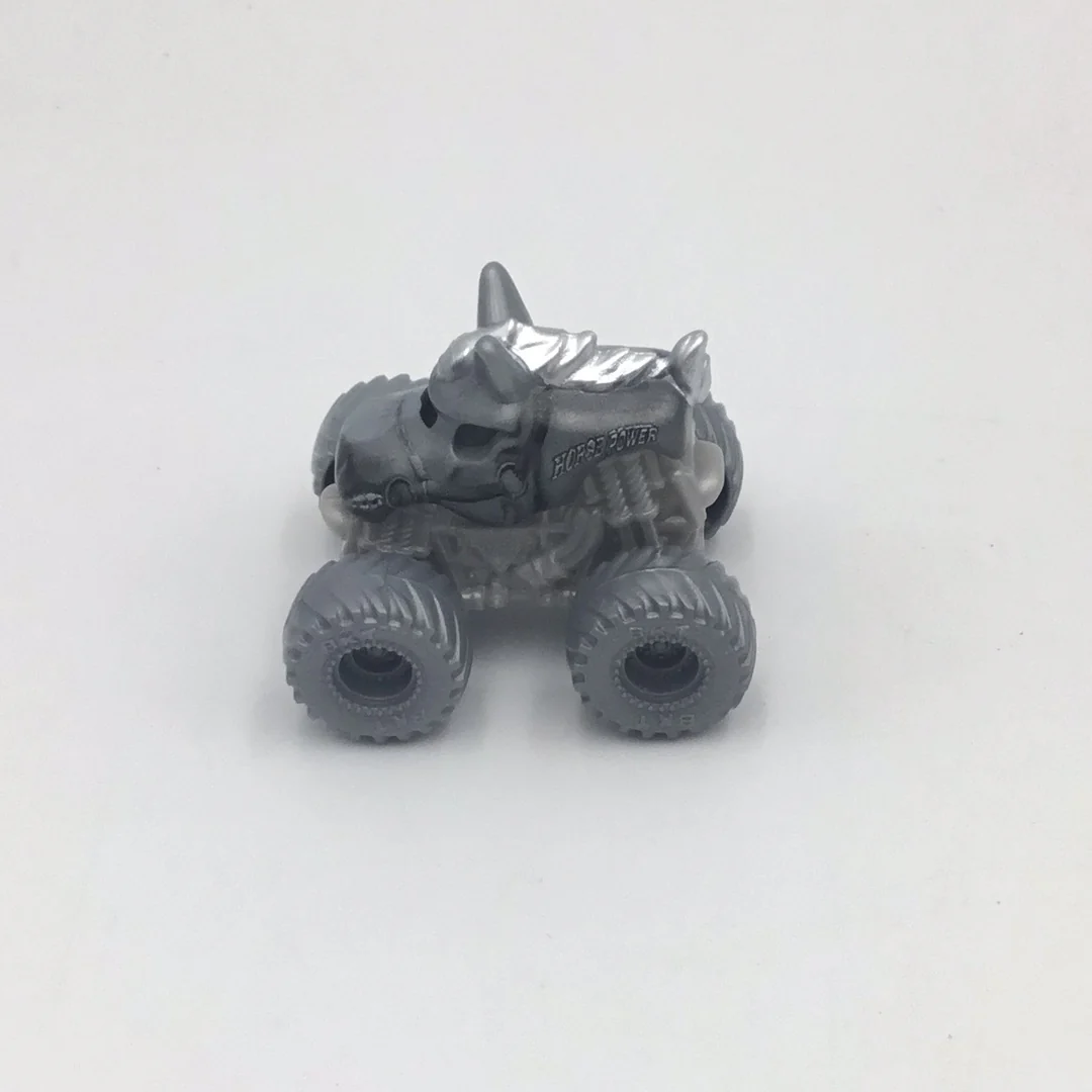 2022 Spin Master monster jam mini series 8 #638 Silver Horsepower Chase vhtf - Image 2