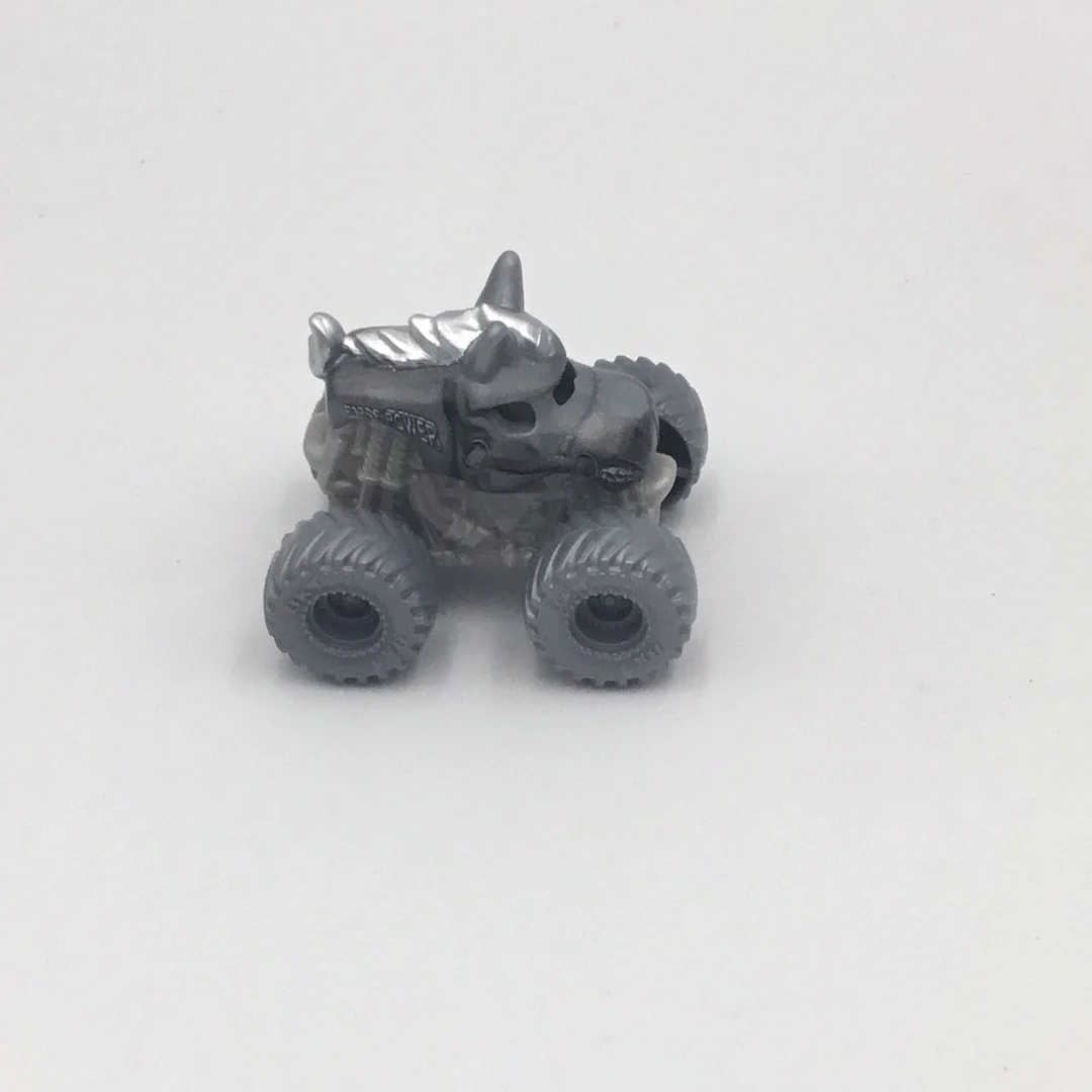 2022 Spin Master monster jam mini series 8 #638 Silver Horsepower Chase vhtf - Image 7