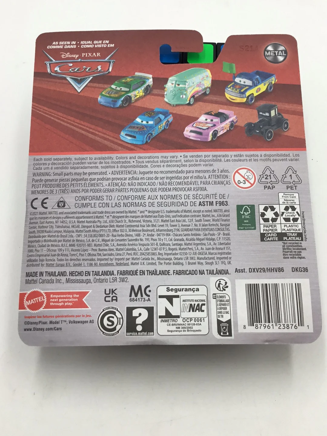 2023 Disney Pixar Cars Patty 138A - Image 6