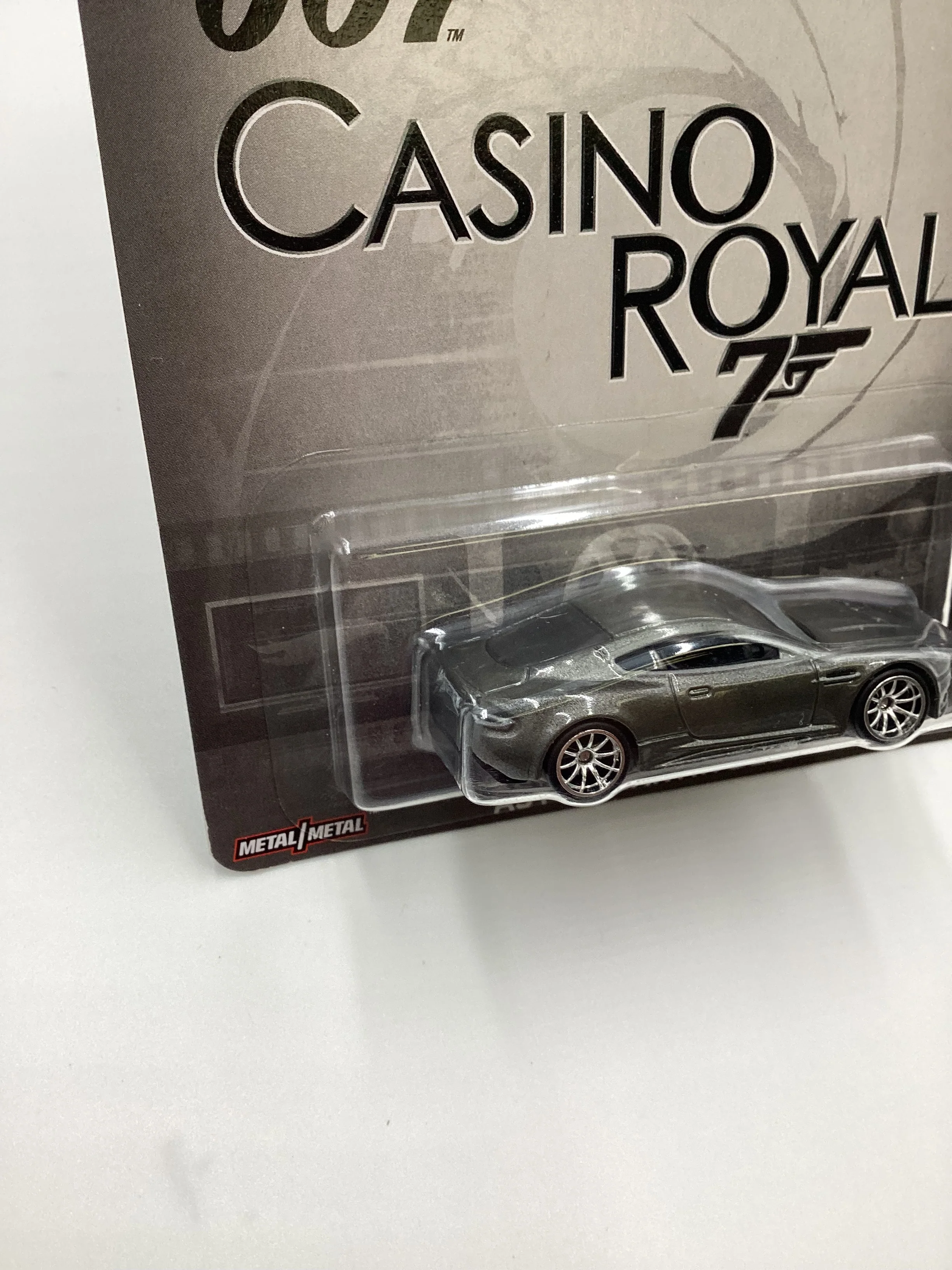 2023 Hot wheels 007 Casino Royale Premium Aston Martin DB5 Gray 243D - Image 5