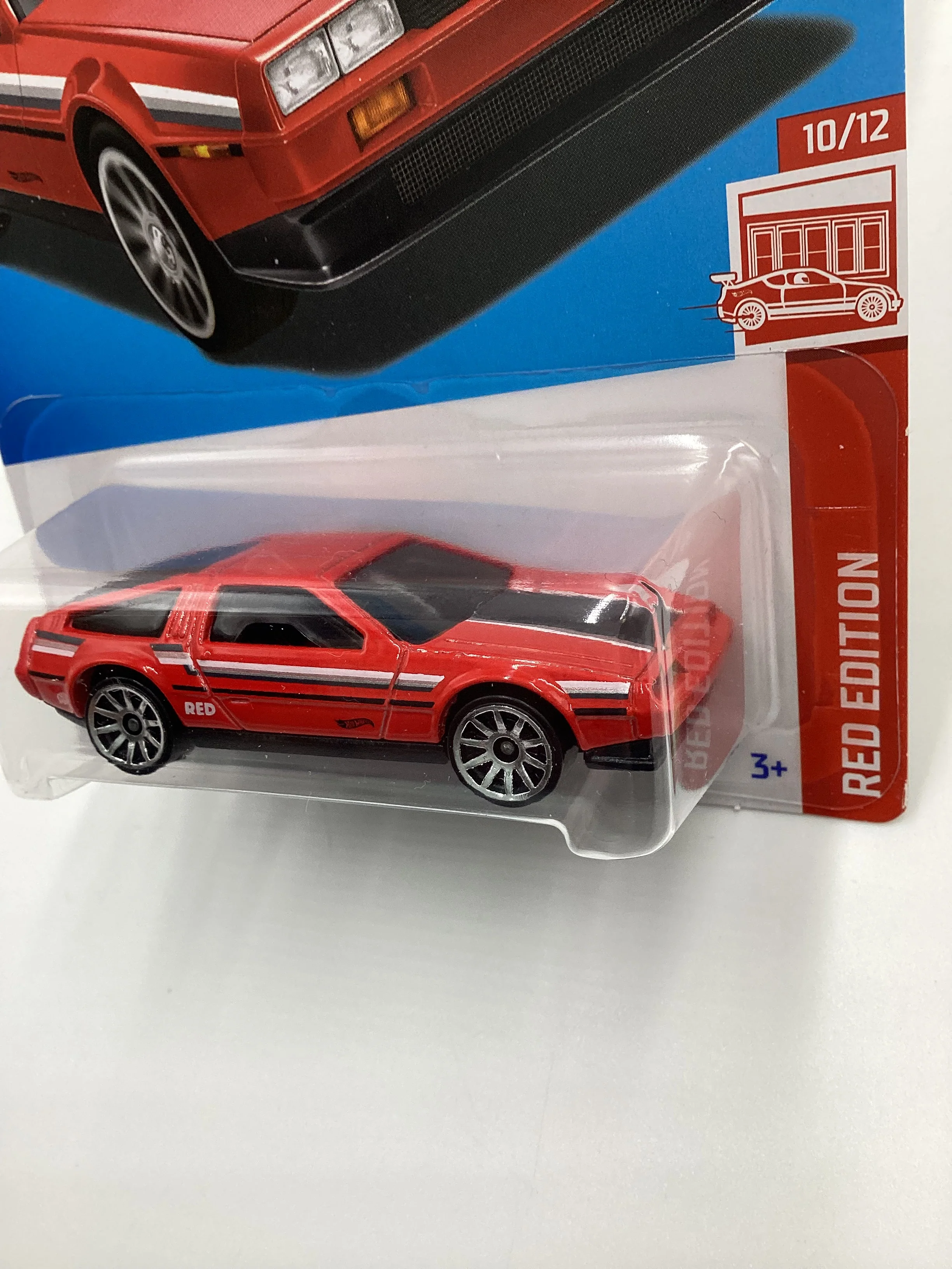 2023 Hot Wheels #101 DMC Delorean Red Edition 150D - Image 4