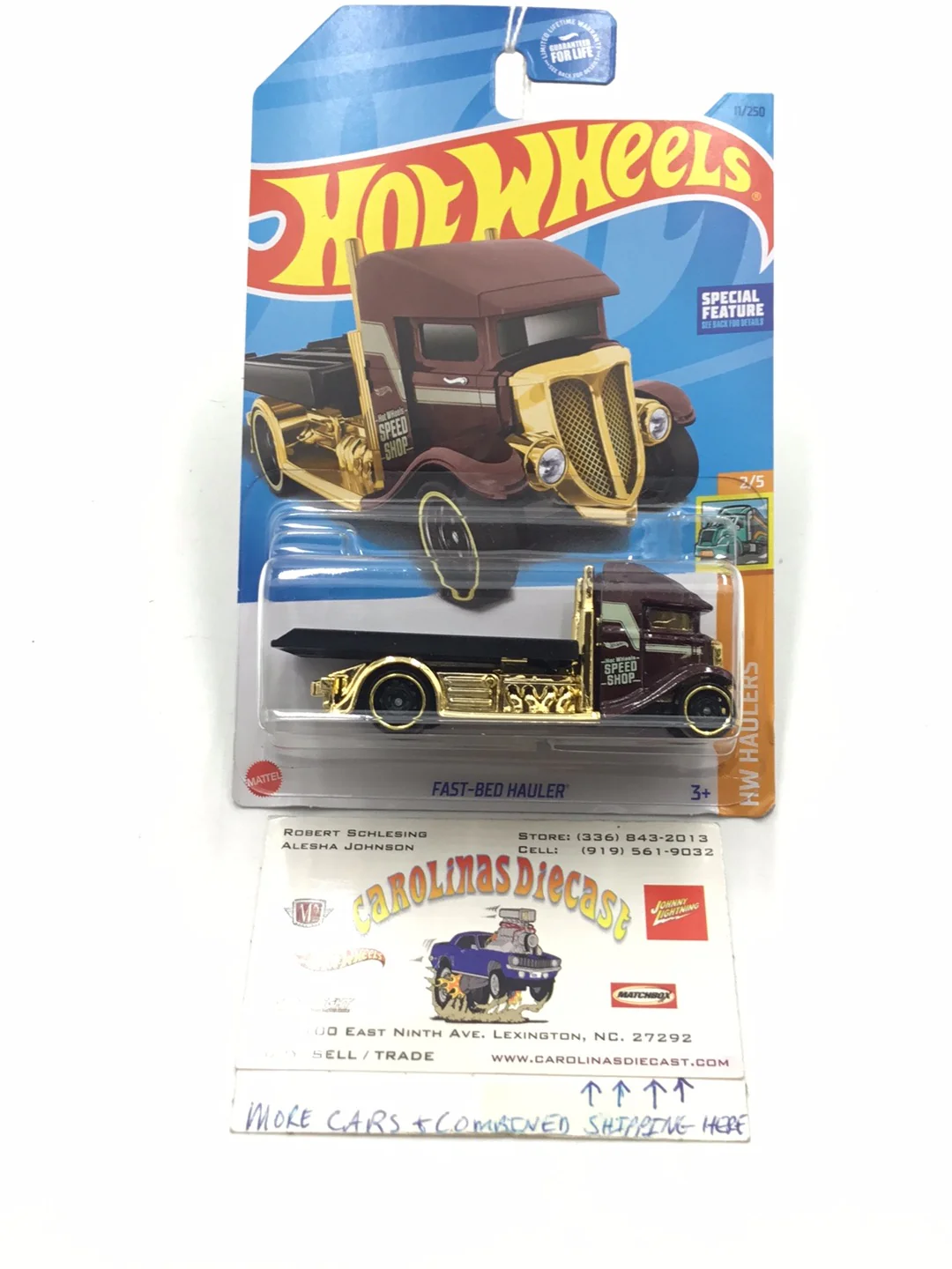 2023 hot wheels #11 Fast Bed Hauler 54B