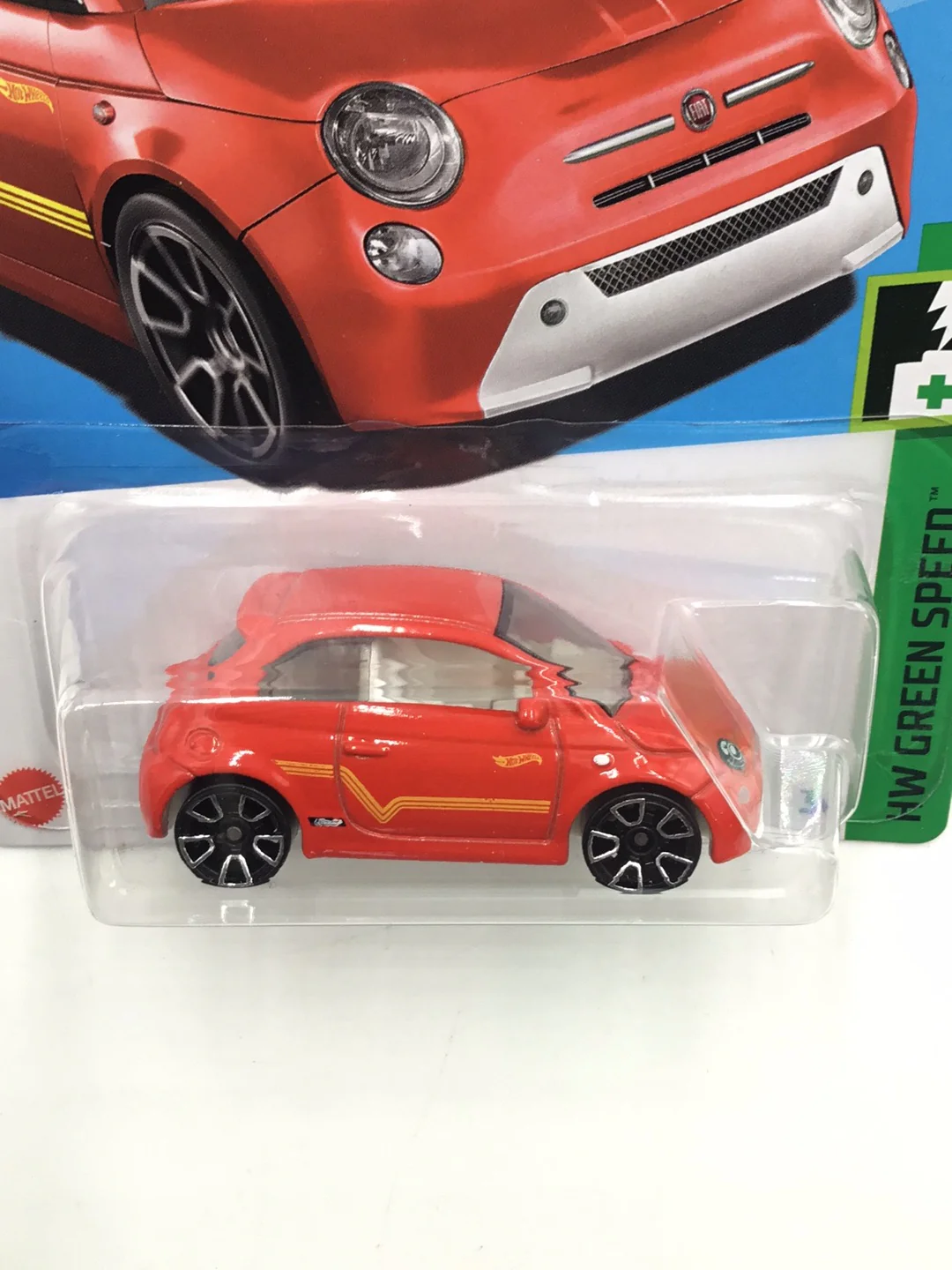 2023 hot wheels #144 Fiat 500e BB9 - Image 5