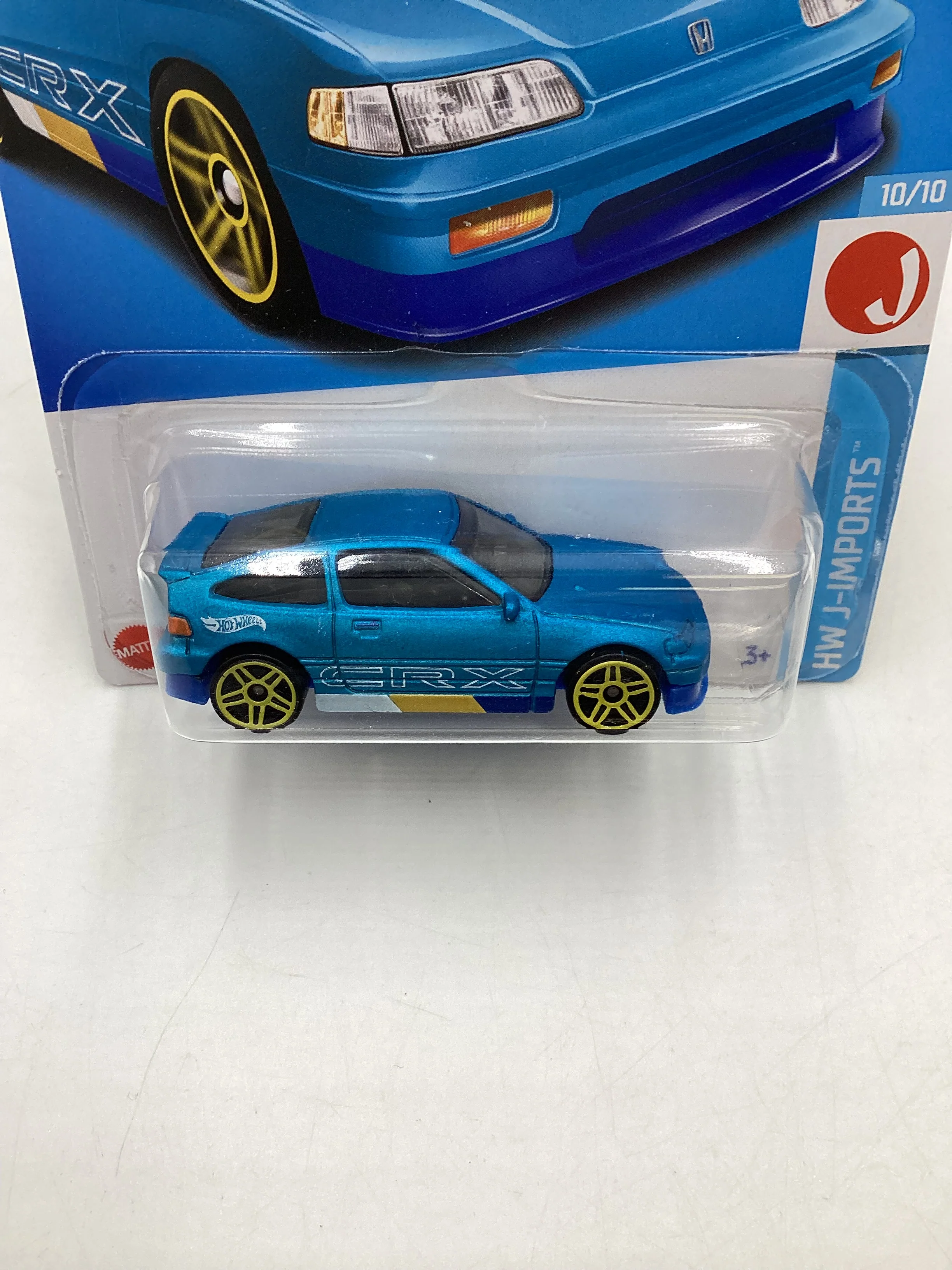 2023 Hot Wheels #148 88 Honda CR-X CRX Blue 78G - Image 2