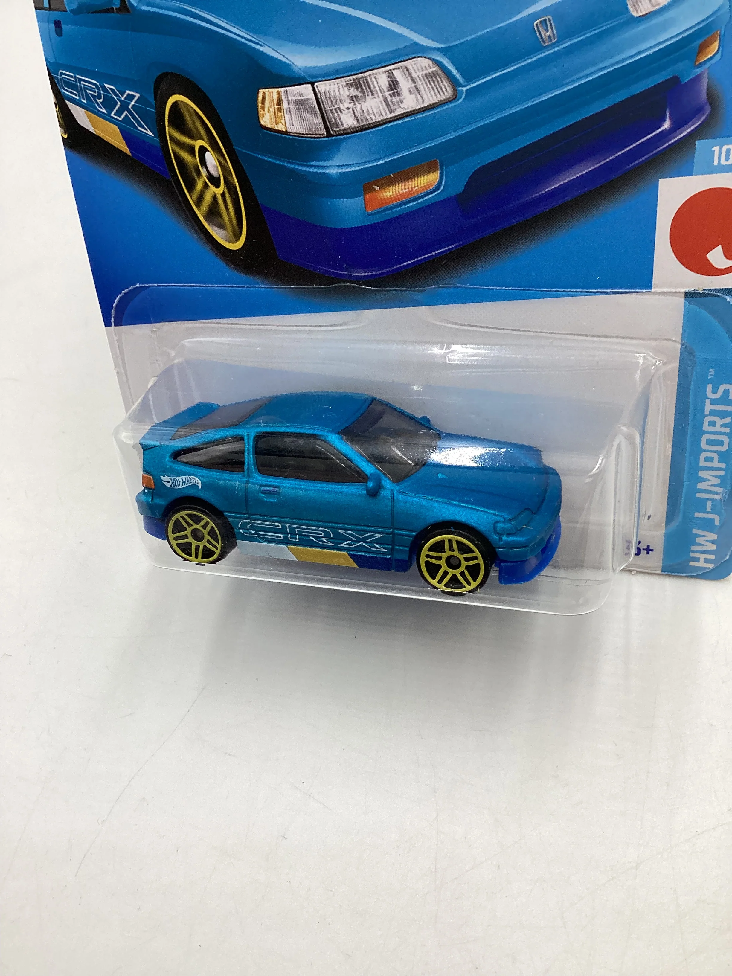 2023 Hot Wheels #148 88 Honda CR-X CRX Blue 78G - Image 3