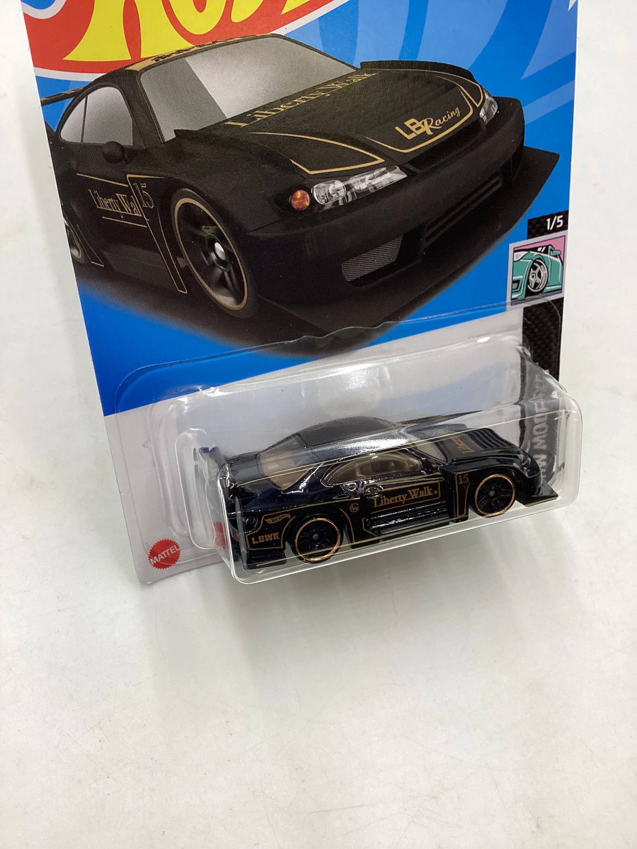 2023 Hot wheels #17 LB Super Silhouette Nissan Silvia Black see description 88D - Image 4