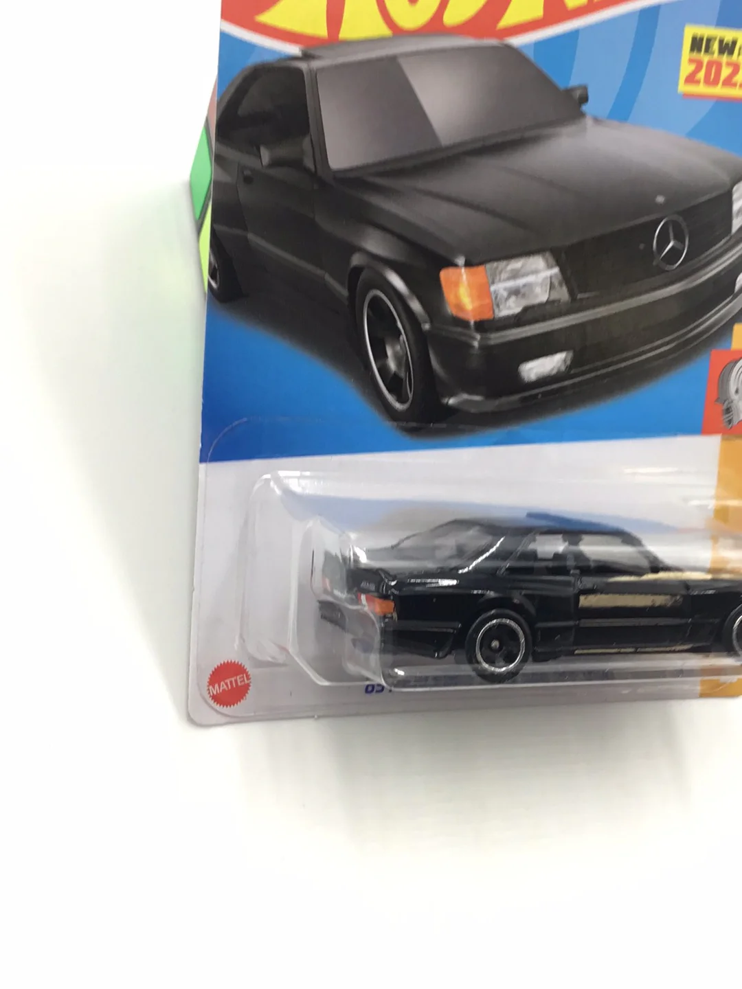 2023 hot wheels #150 89 Mercedes-Benz 560 SEC AMG black 90C - Image 3